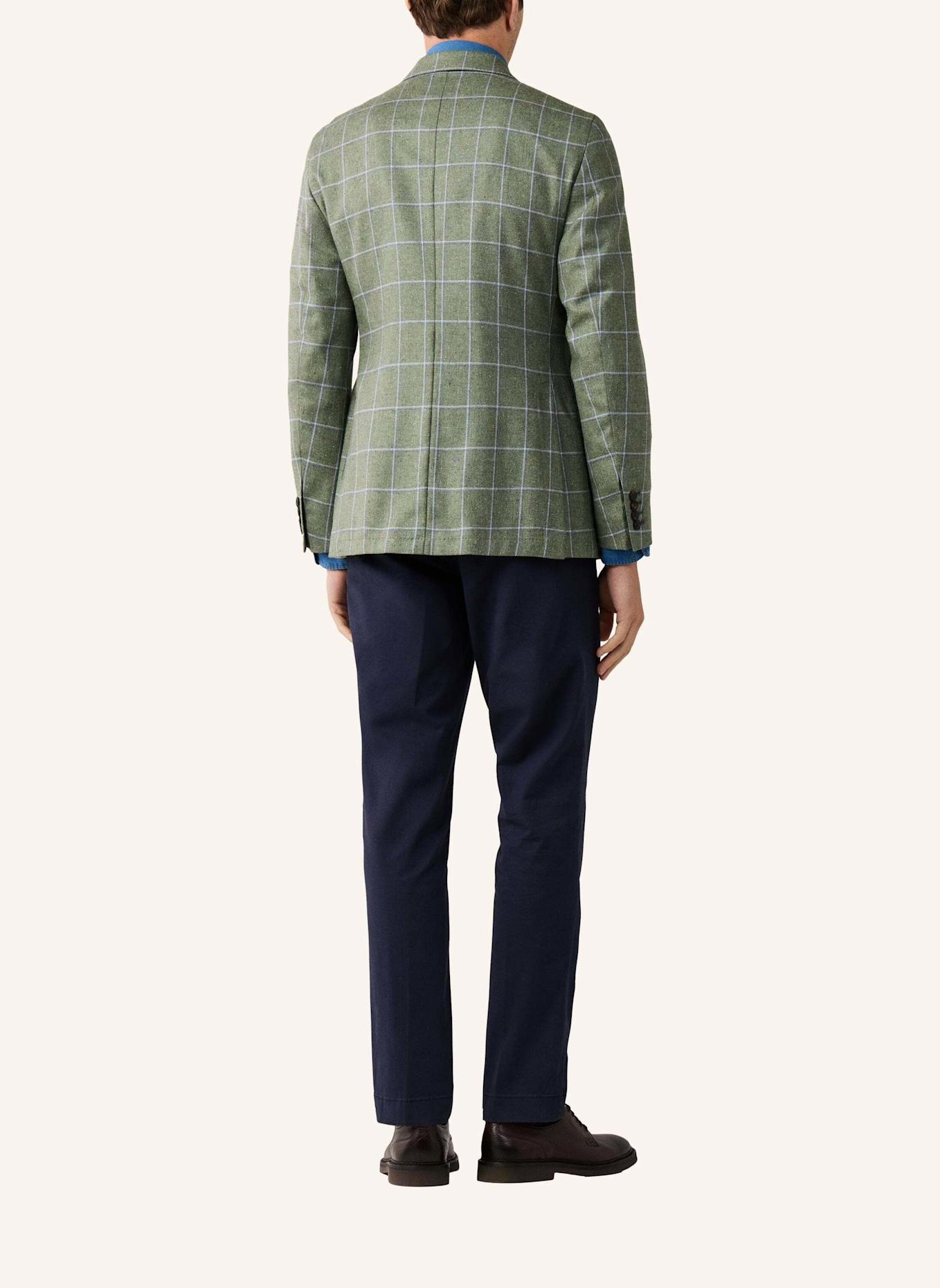HACKETT LONDON Sakko SILK WOOL WPANE: GRÜN