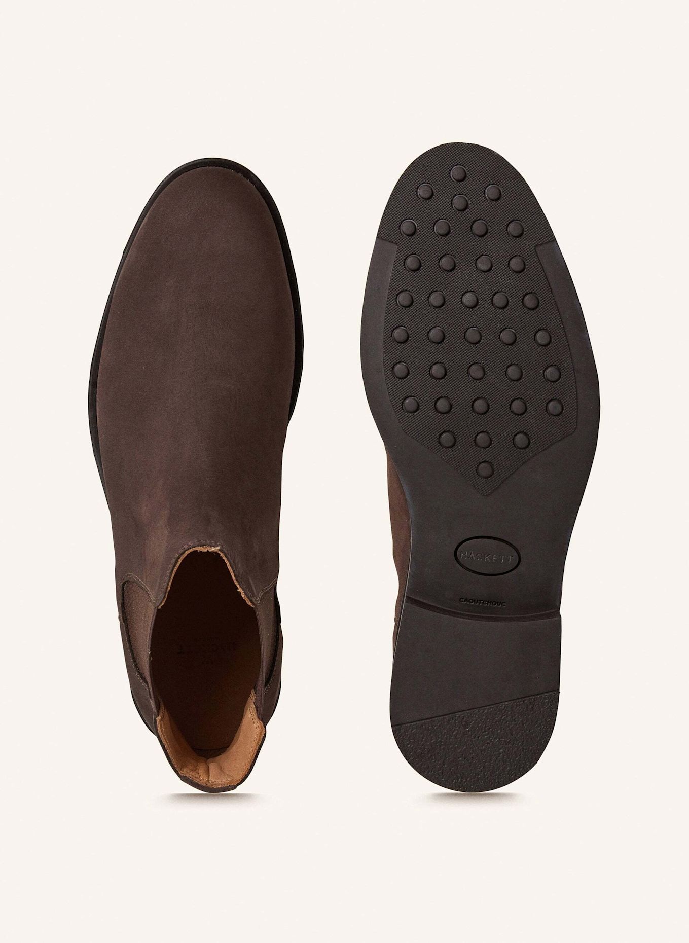 HACKETT LONDON Boots HAMPTON: DUNKELBRAUN