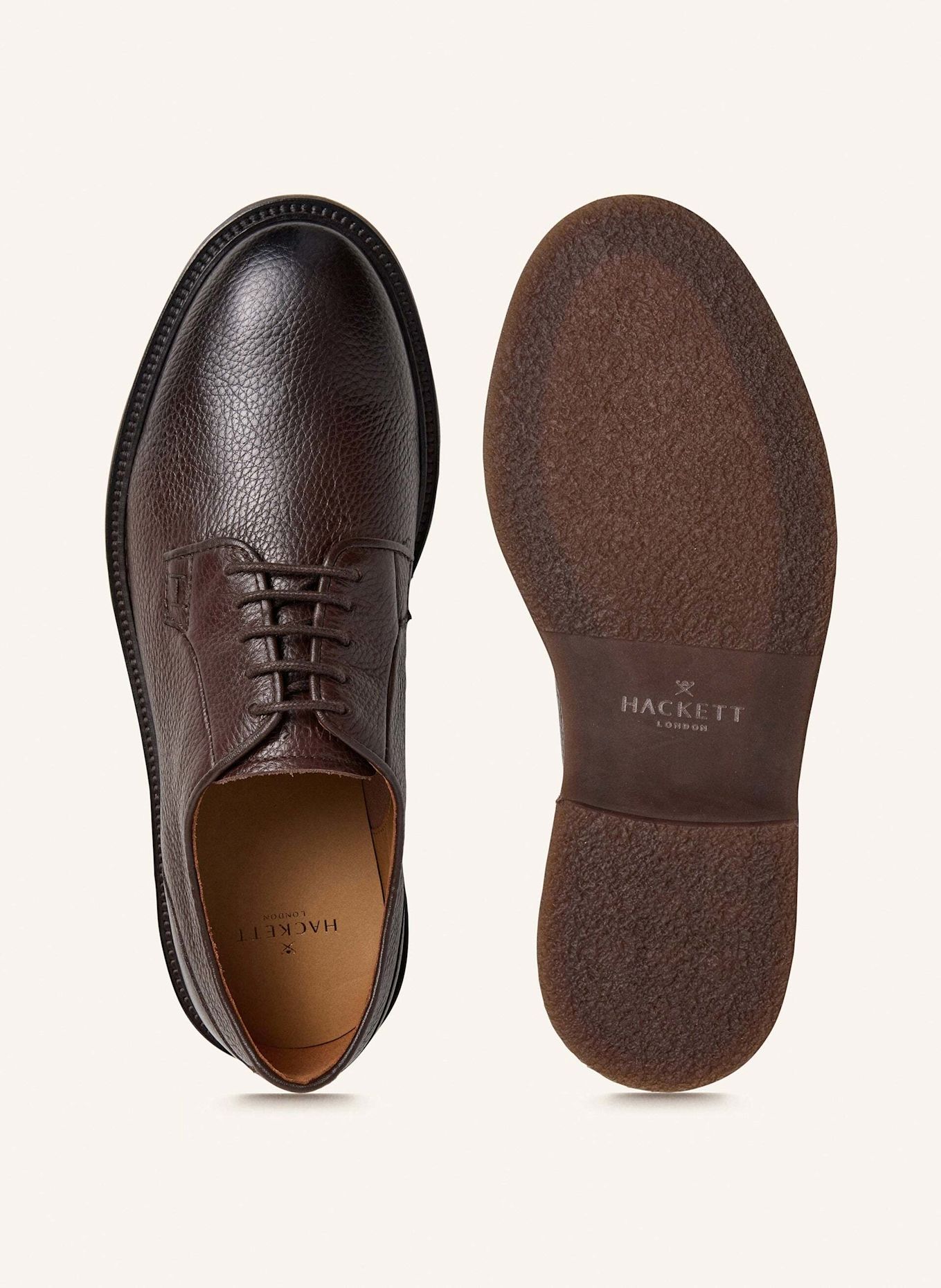 HACKETT LONDON Oxford ELSTED BLUCHER-G: BRAUN