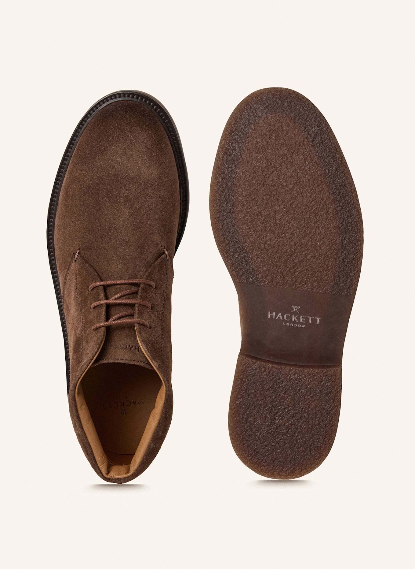 HACKETT LONDON Stiefeletten ELSTED CHUKKA-S: BRAUN