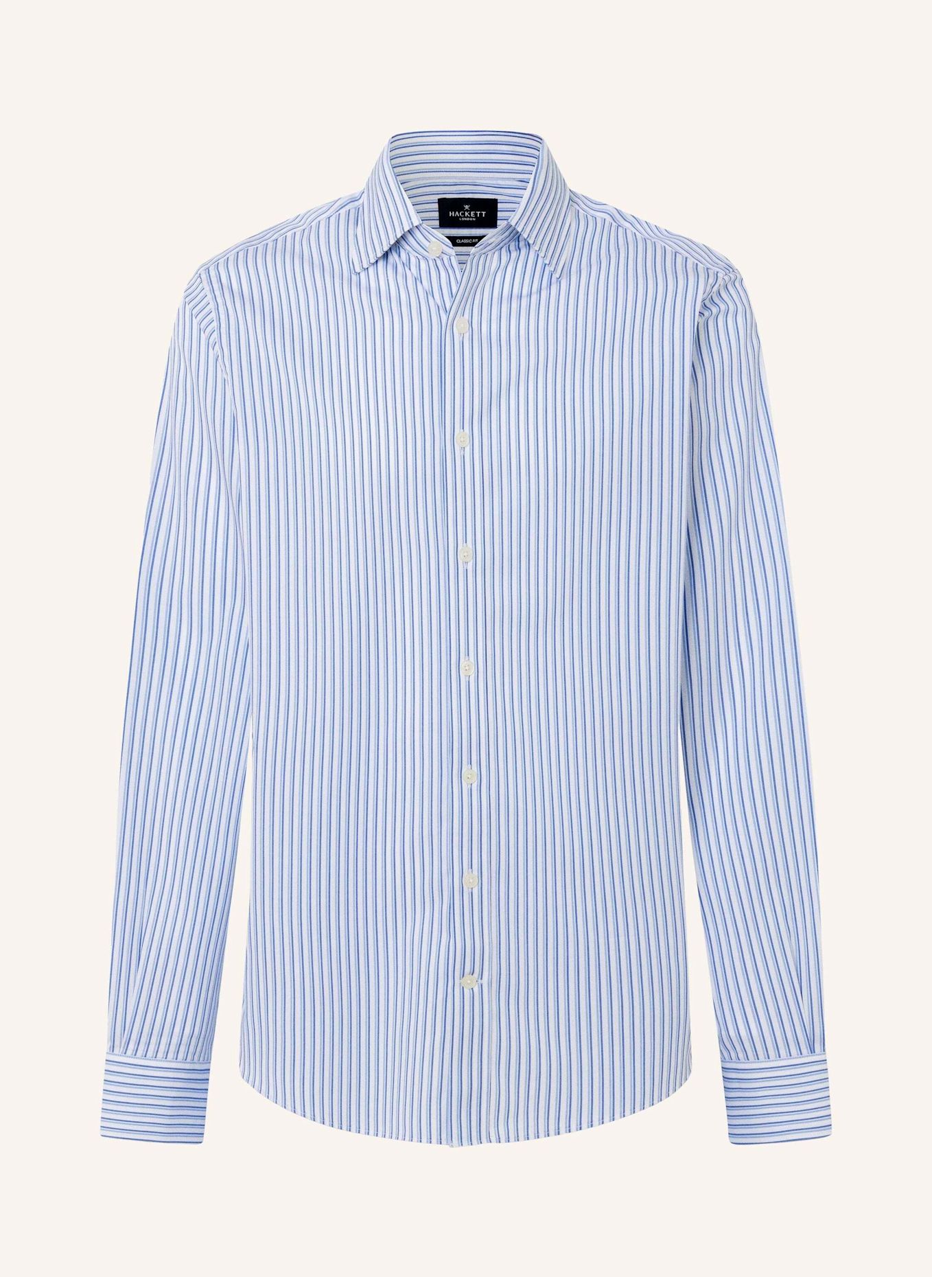 HACKETT LONDON Freizeithemd DUALTONE STR BLAZER: BLAU