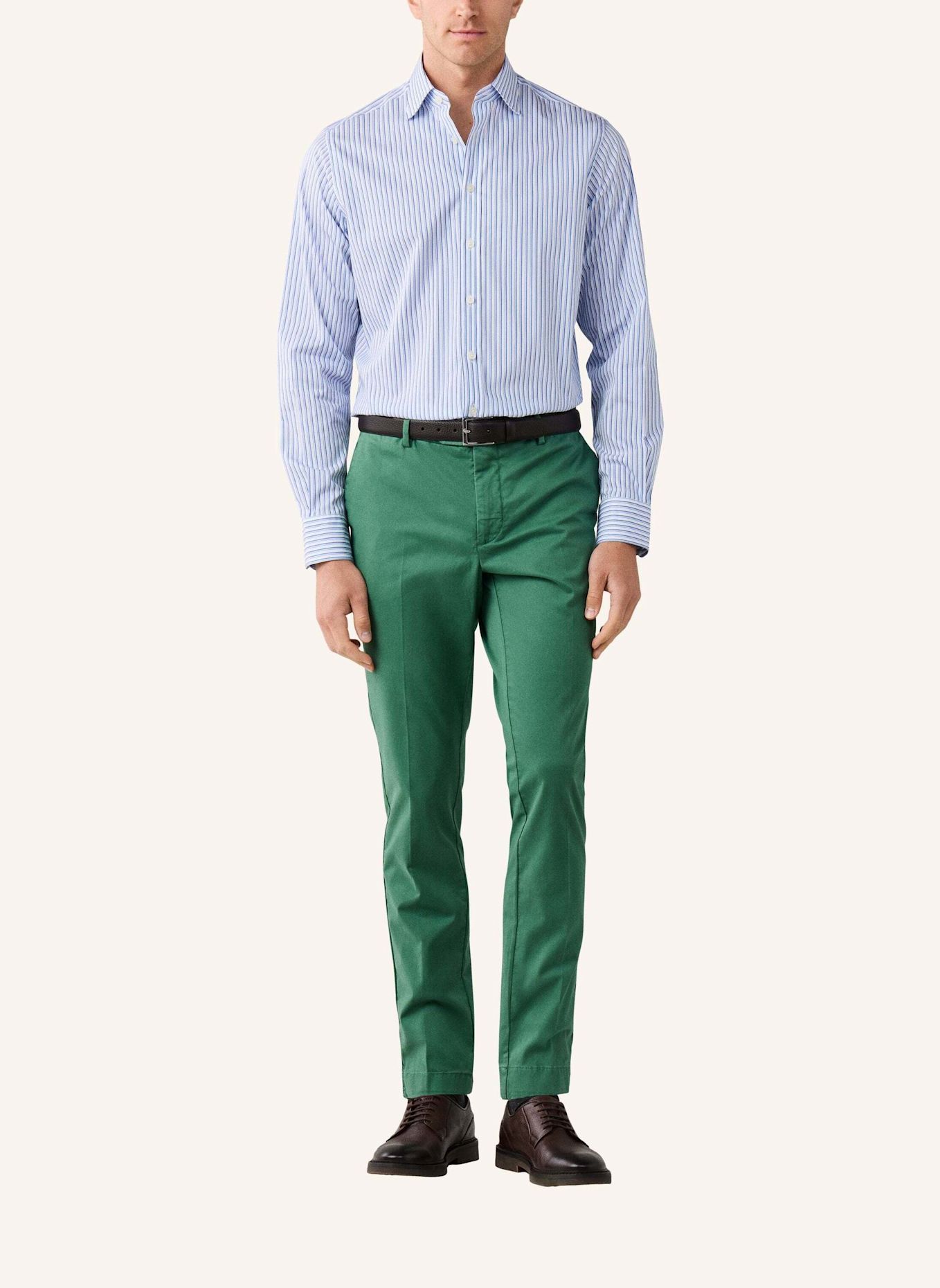 HACKETT LONDON Freizeithemd DUALTONE STR BLAZER: BLAU