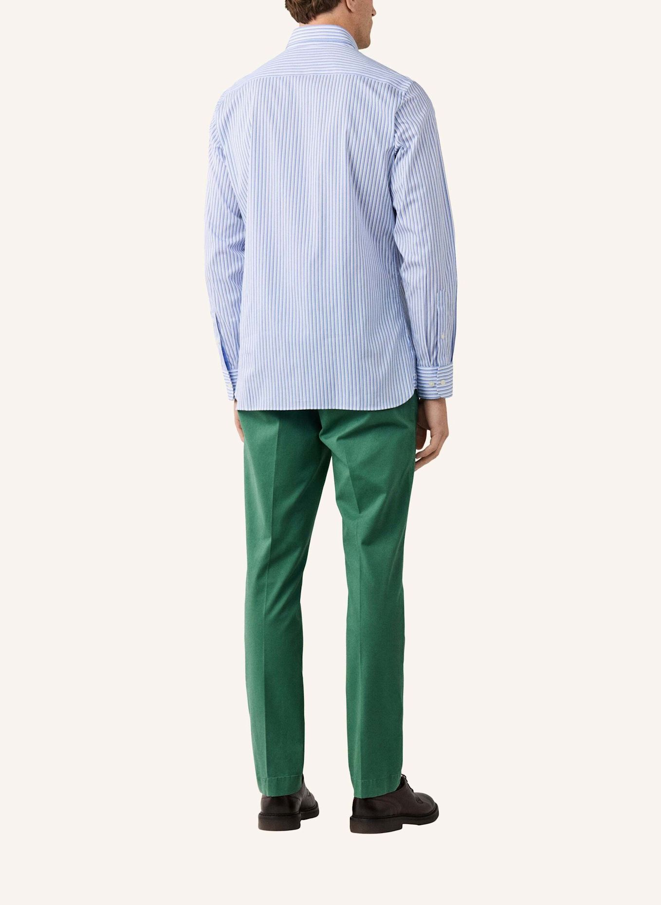 HACKETT LONDON Freizeithemd DUALTONE STR BLAZER: BLAU