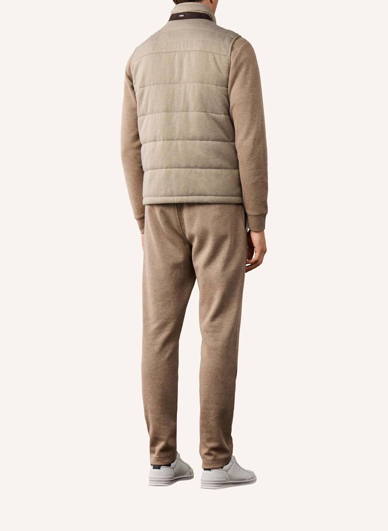 HACKETT LONDON Gilet TTVL JERSEY GILET: BEIGE