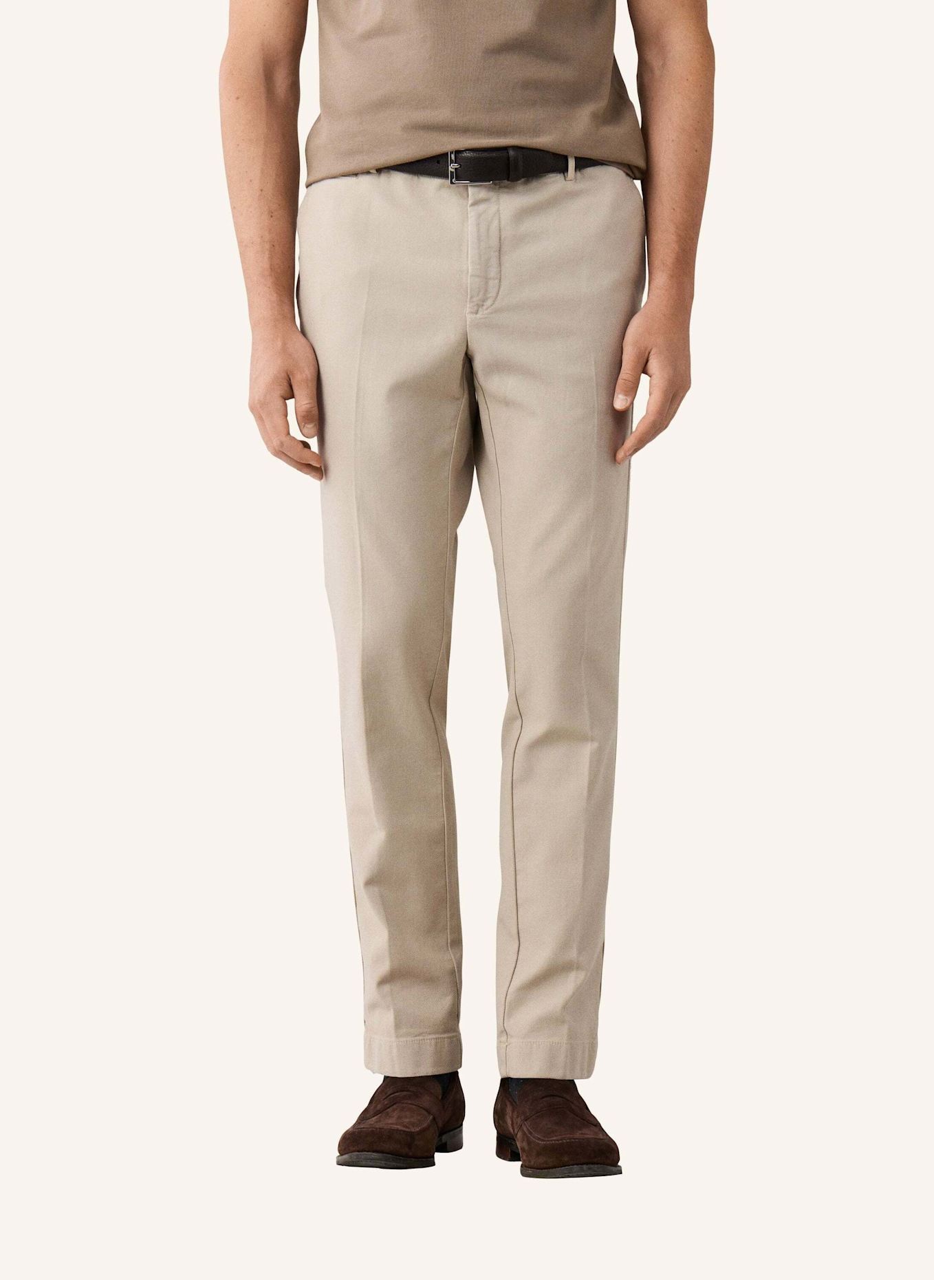 HACKETT LONDON Chino DEVON TEXTURE: BEIGE