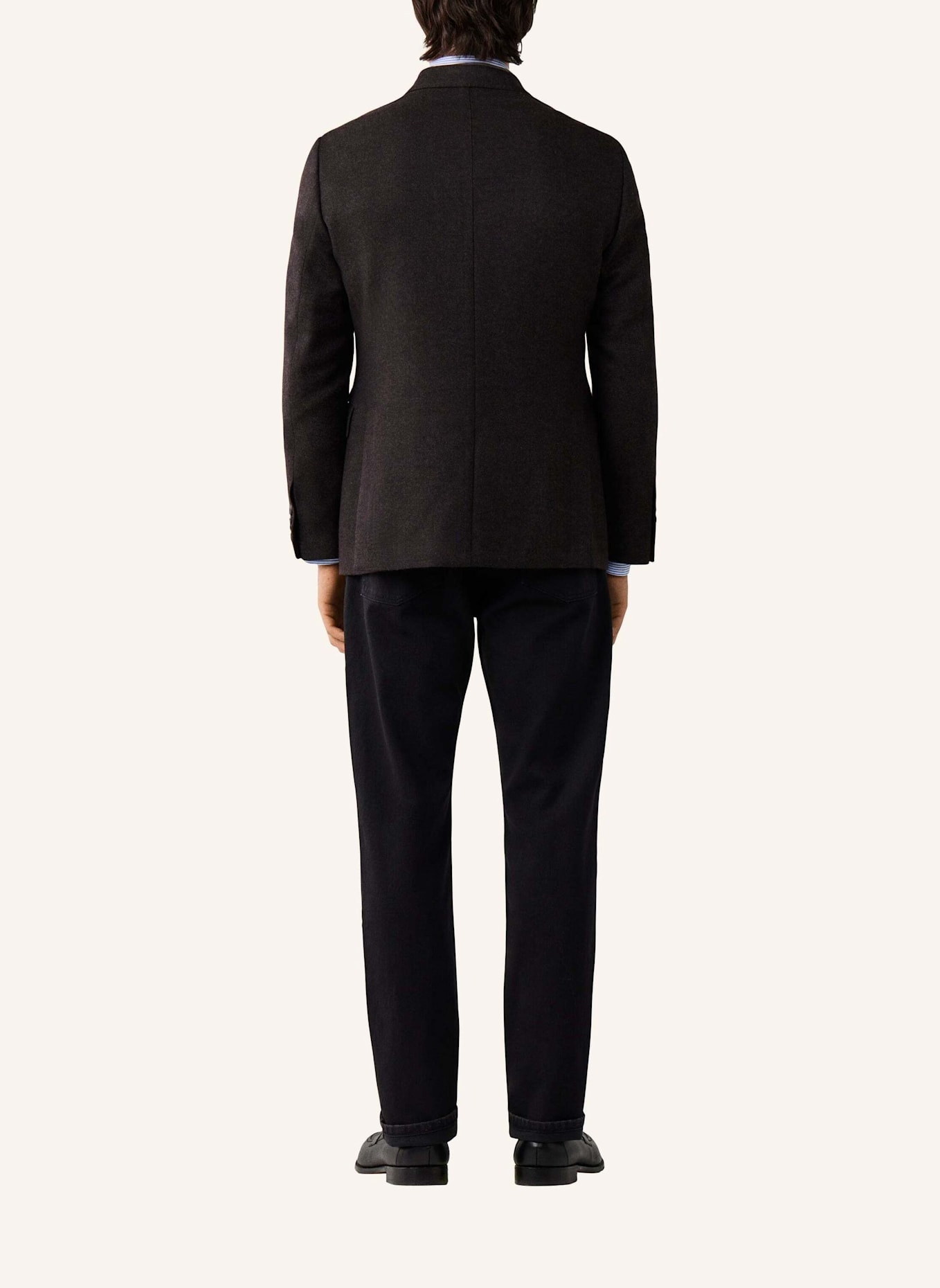 HACKETT LONDON Sakko WOOL HBONE JKT: BRAUN