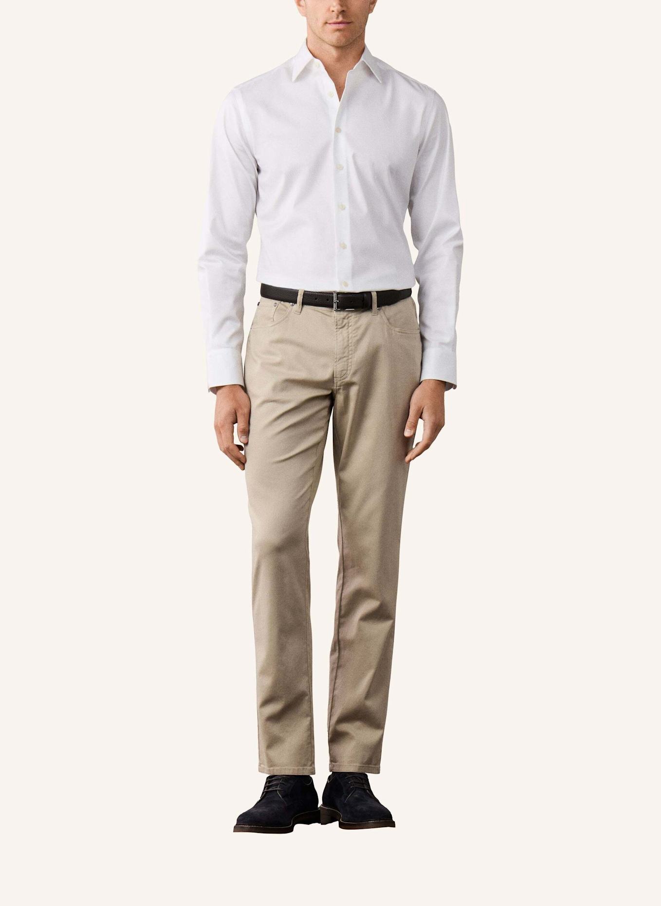 HACKETT LONDON Freizeithemd TTVL EASYCARE SOLID: WEISS