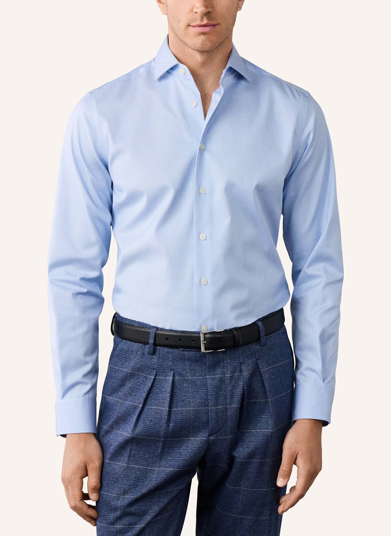 HACKETT LONDON Freizeithemd TTVL EASYCARE PTOOTH: HELLBLAU