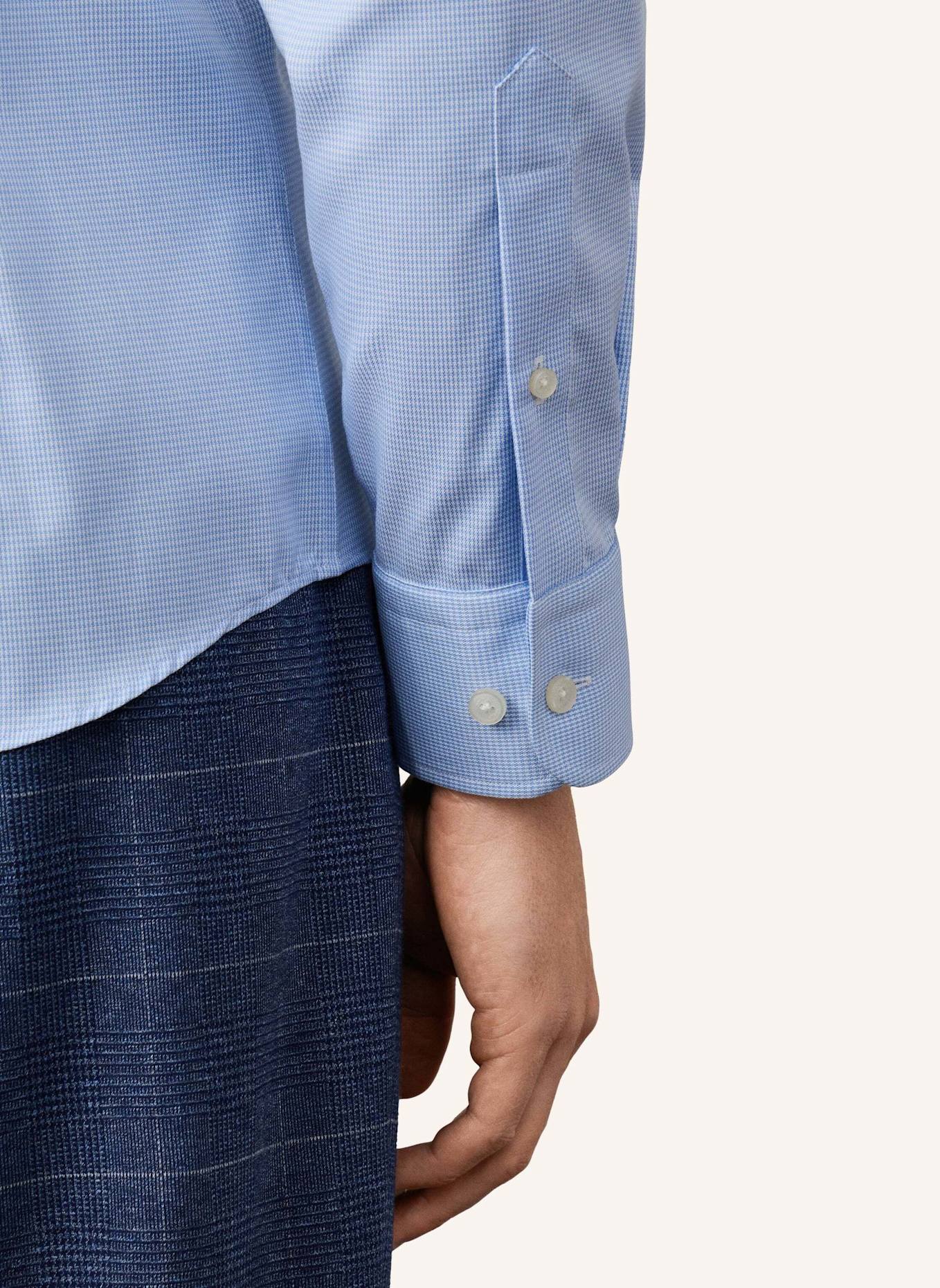 HACKETT LONDON Freizeithemd TTVL EASYCARE PTOOTH: HELLBLAU