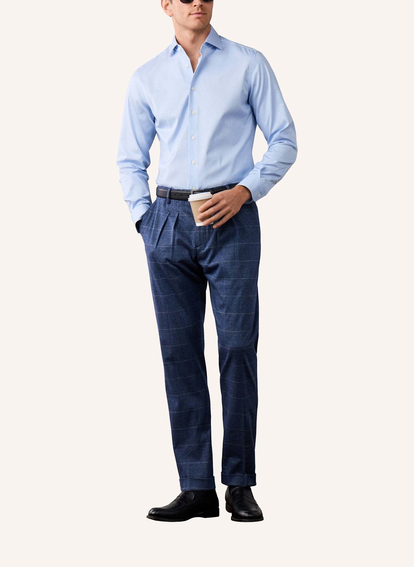 HACKETT LONDON Freizeithemd TTVL EASYCARE PTOOTH: HELLBLAU