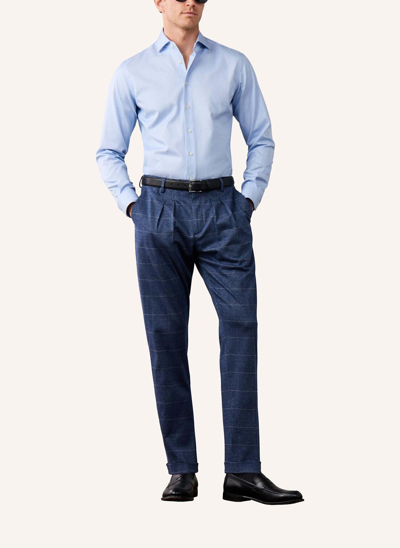 HACKETT LONDON Freizeithemd TTVL EASYCARE PTOOTH: HELLBLAU