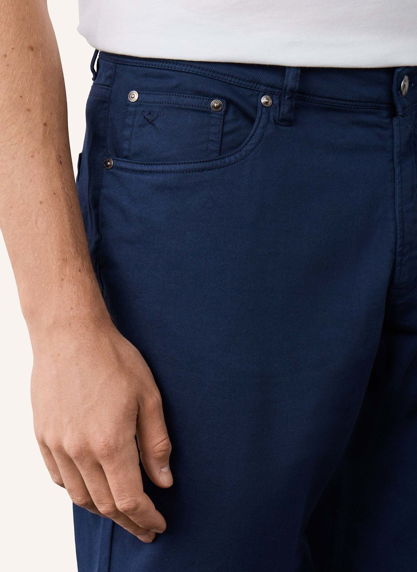 HACKETT LONDON Jogginghose TTVL SATEEN 5PKT: BLAU