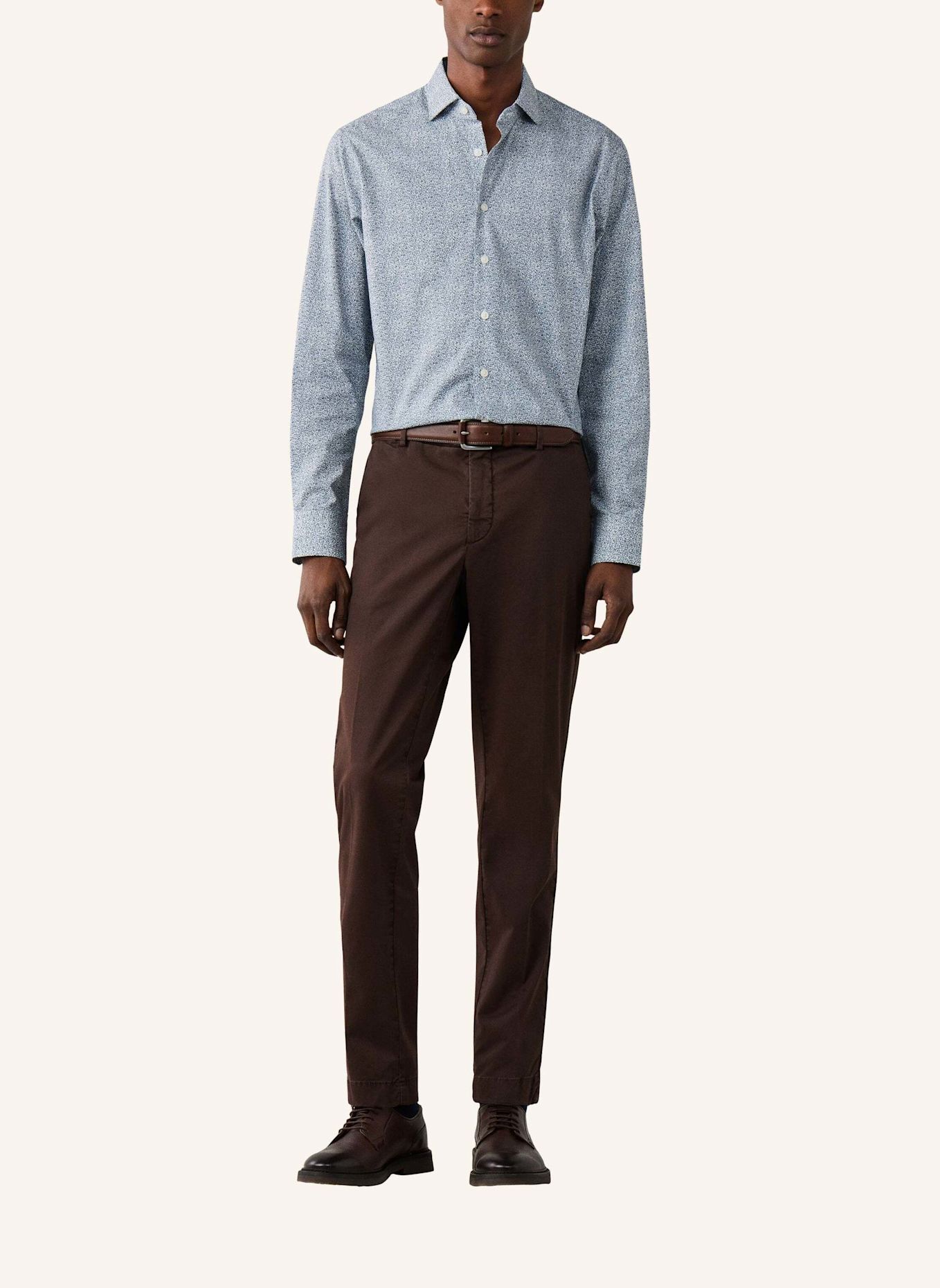 HACKETT LONDON Freizeithemd FLORAL DITSY PRINT: BLAU