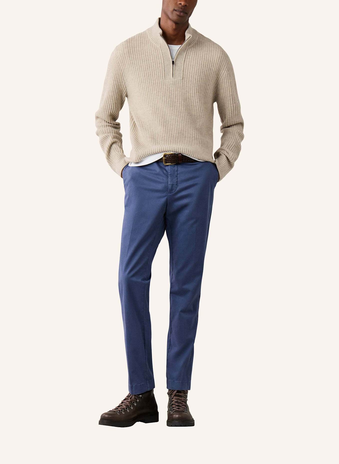 HACKETT LONDON Chino CHINO KENSINGTON: BLAU