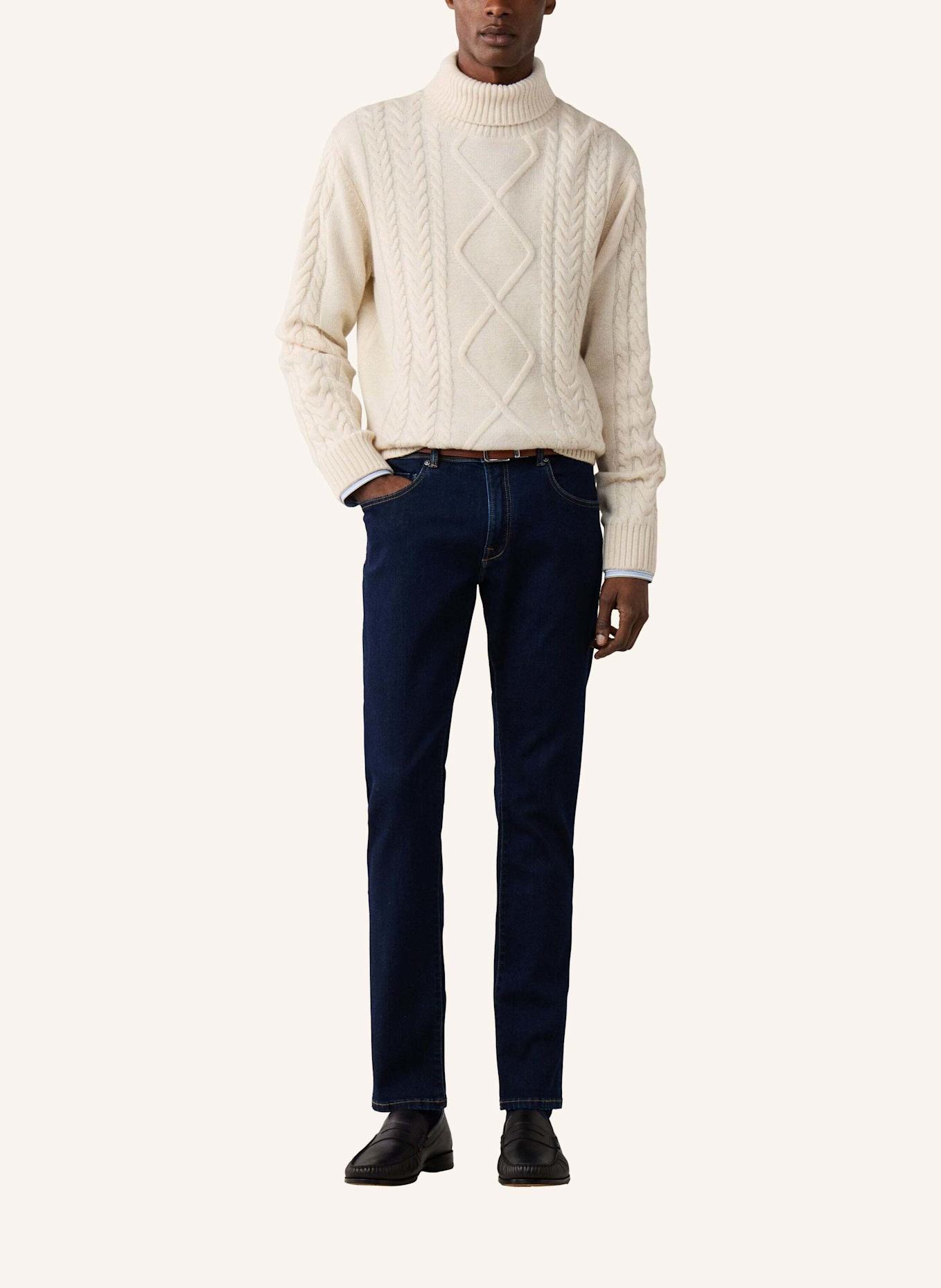 HACKETT LONDON Jeans Overall POWERFLEX RINSE WSH: BLAU