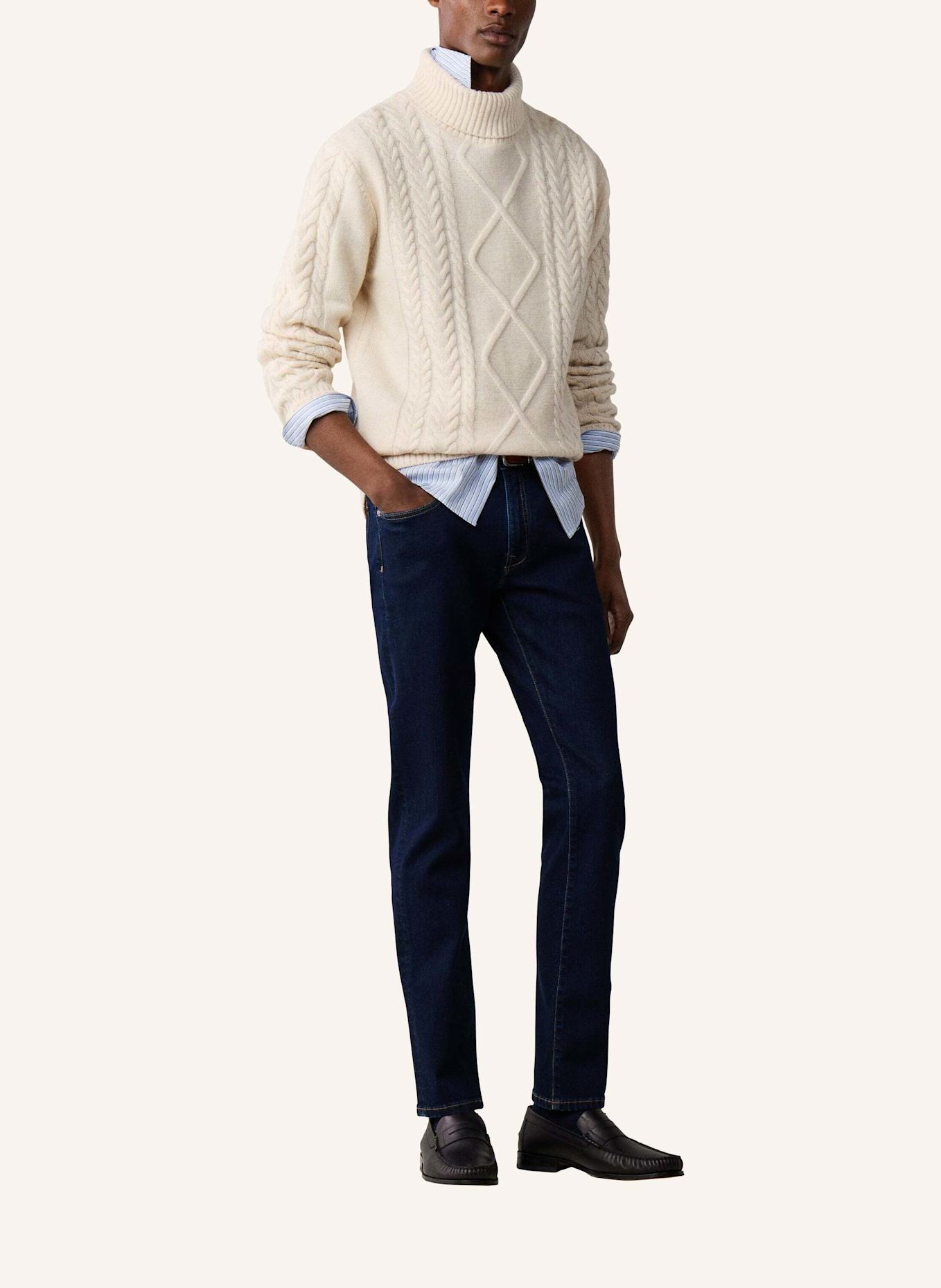 HACKETT LONDON Jeans Overall POWERFLEX RINSE WSH: BLAU