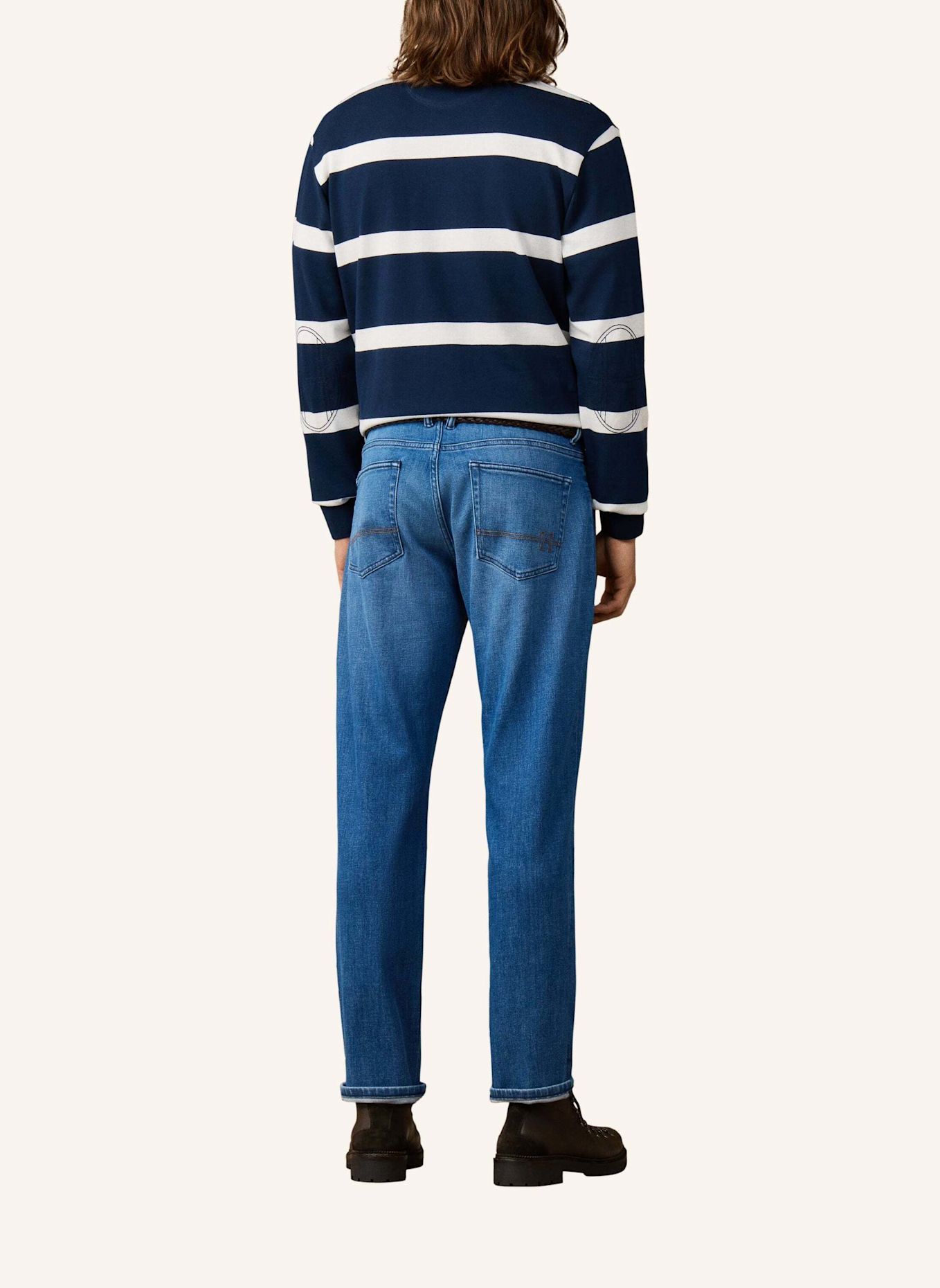 HACKETT LONDON Jeans Overall HRTG VINTG DENIM CL: BLAU