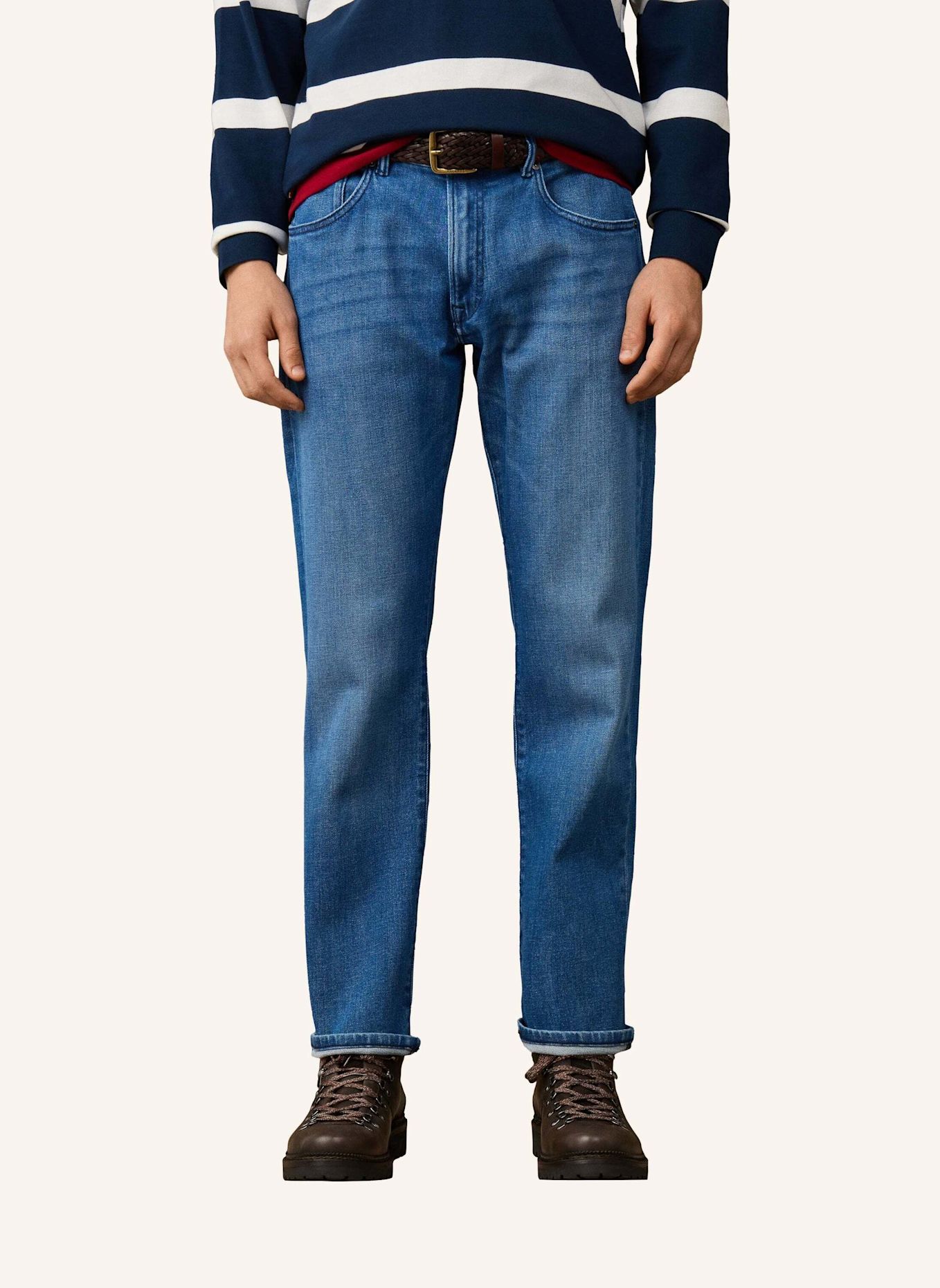 HACKETT LONDON Jeans Overall HRTG VINTG DENIM CL: BLAU