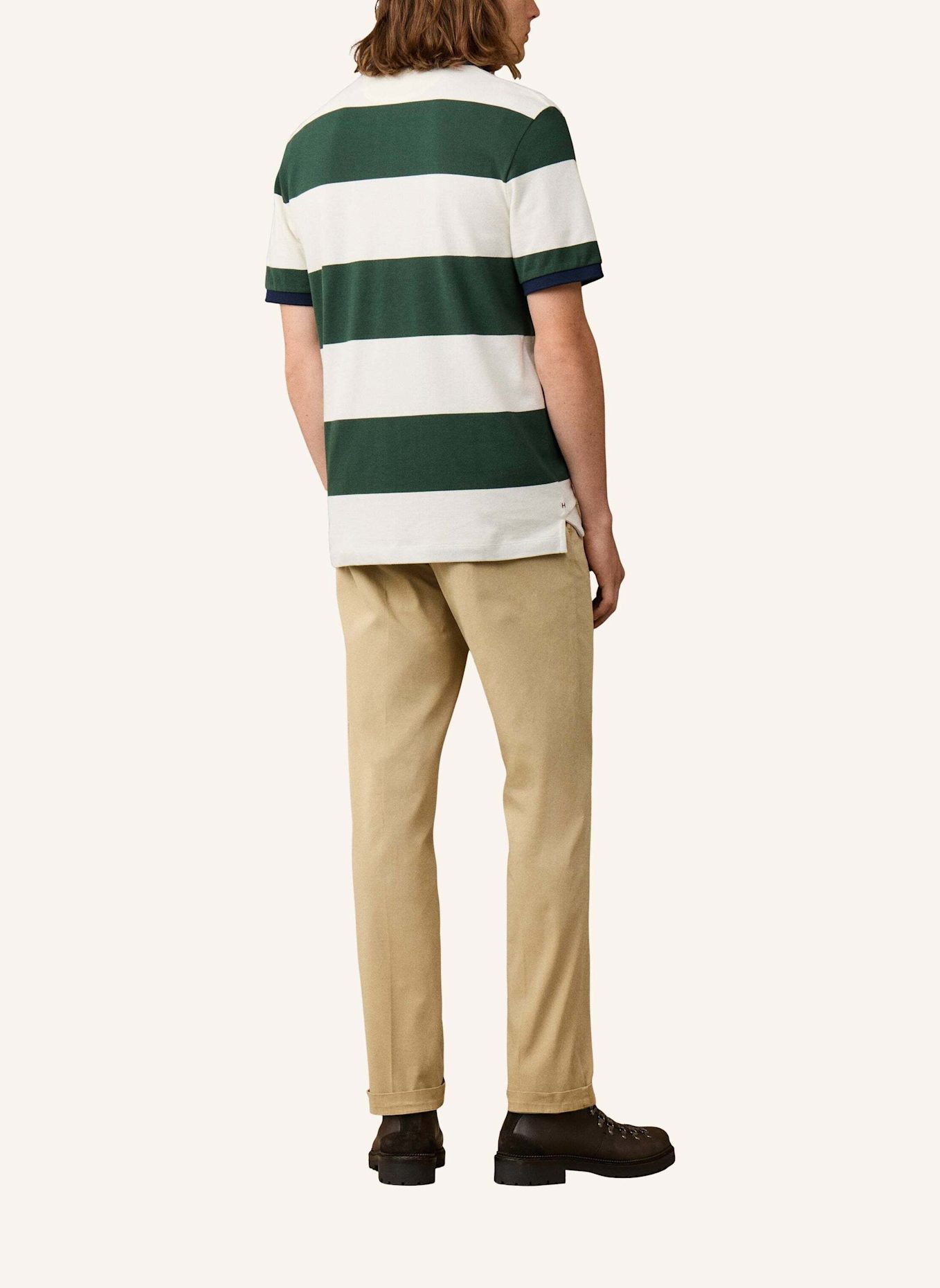 HACKETT LONDON Poloshirt HERITAGE H STR POLO: GRÜN
