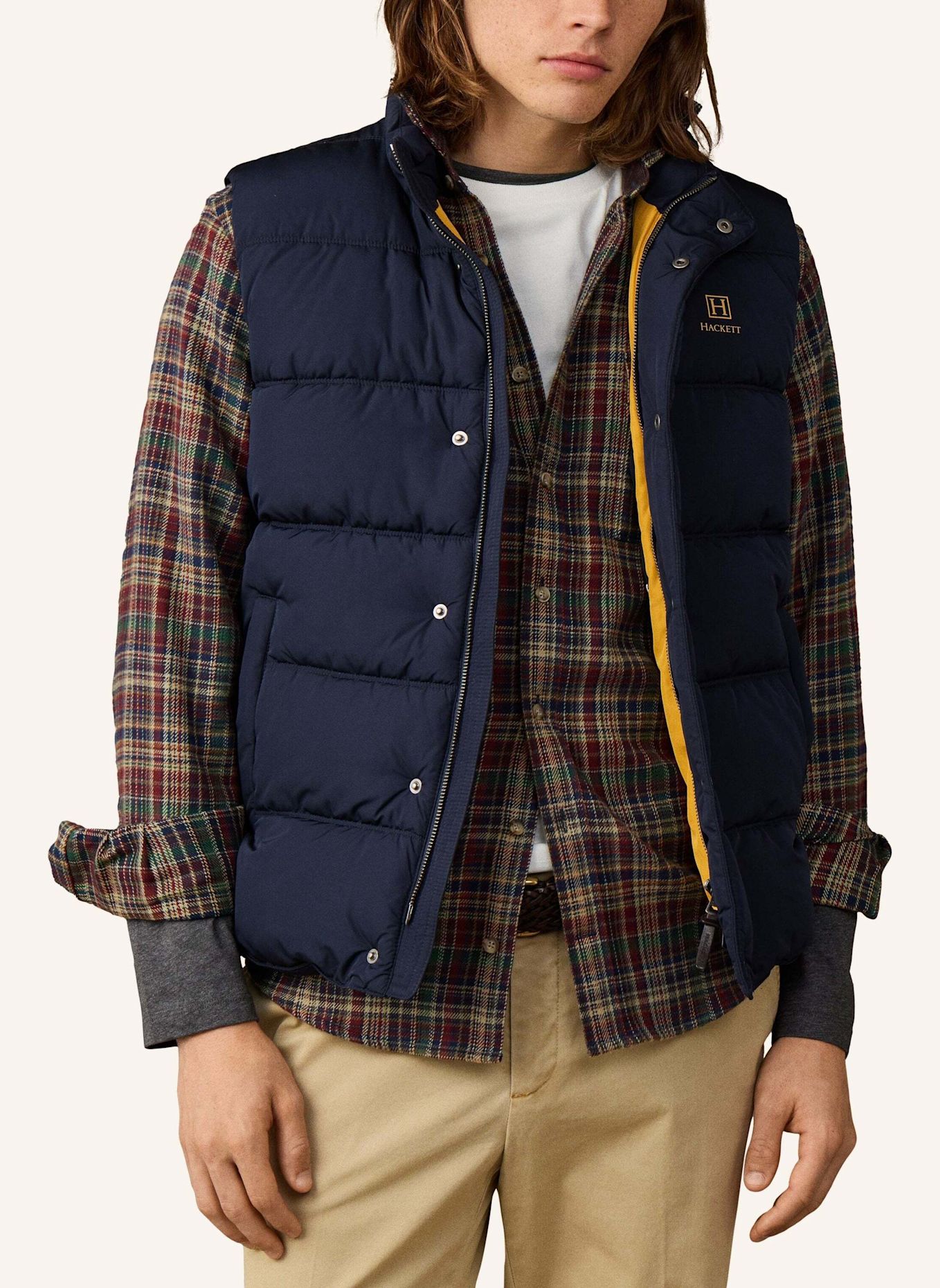 HACKETT LONDON Gilet HERITAGE GILET: BLAU