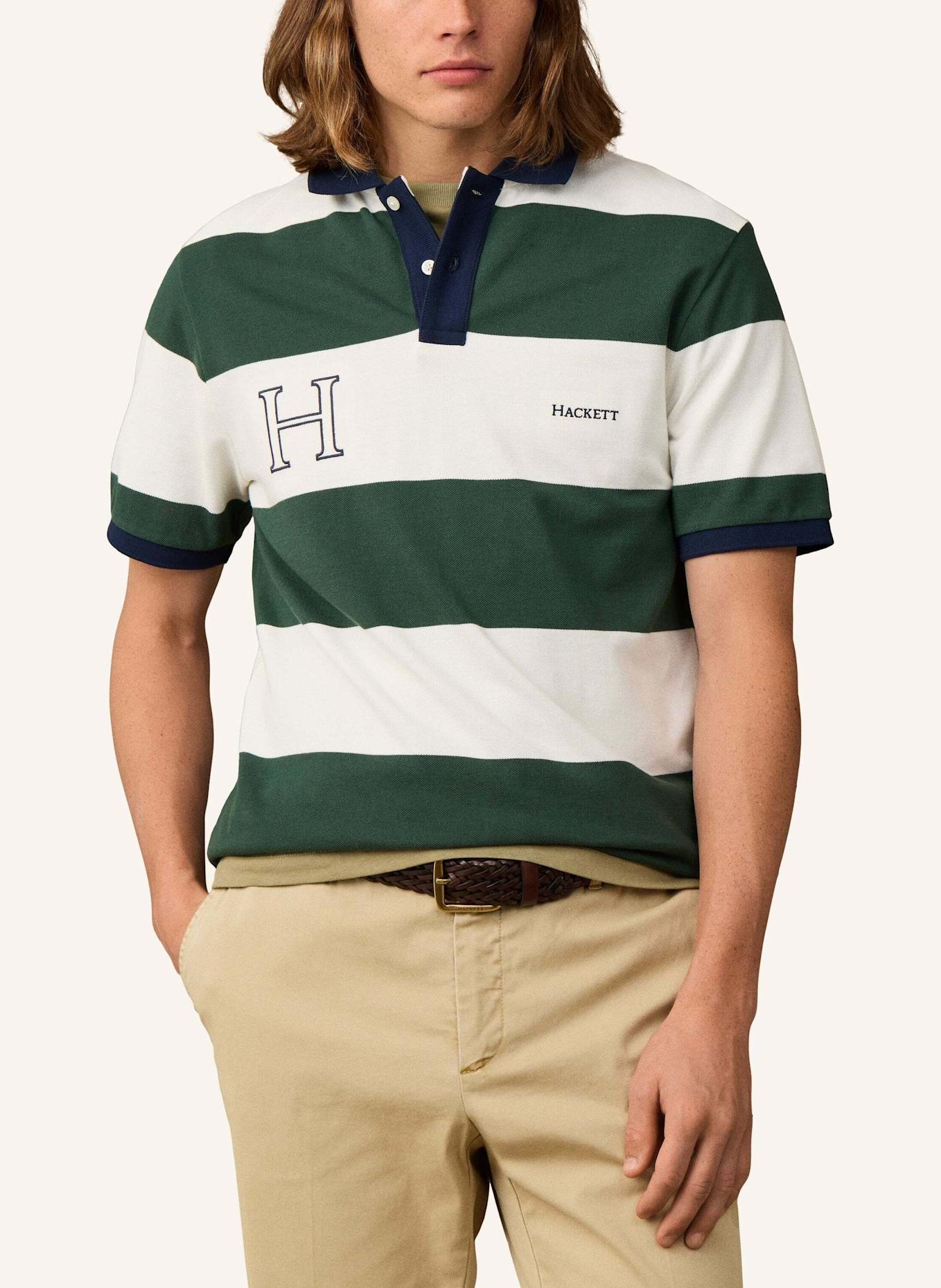 HACKETT LONDON Poloshirt HERITAGE H STR POLO: GRÜN