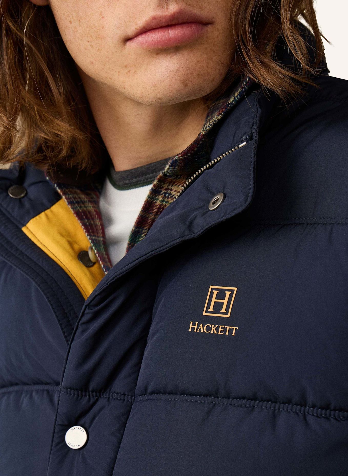 HACKETT LONDON Gilet HERITAGE GILET: BLAU