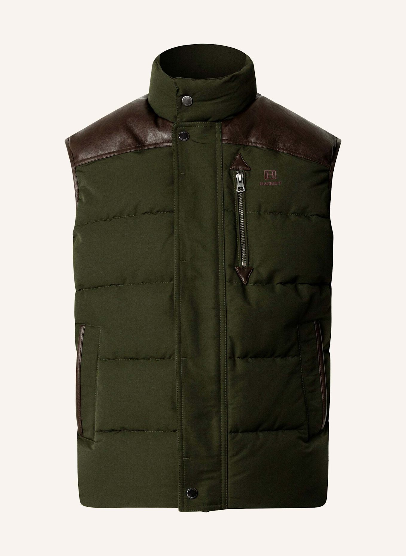 HACKETT LONDON Gilet H COUNTRY GILET: GRÜN