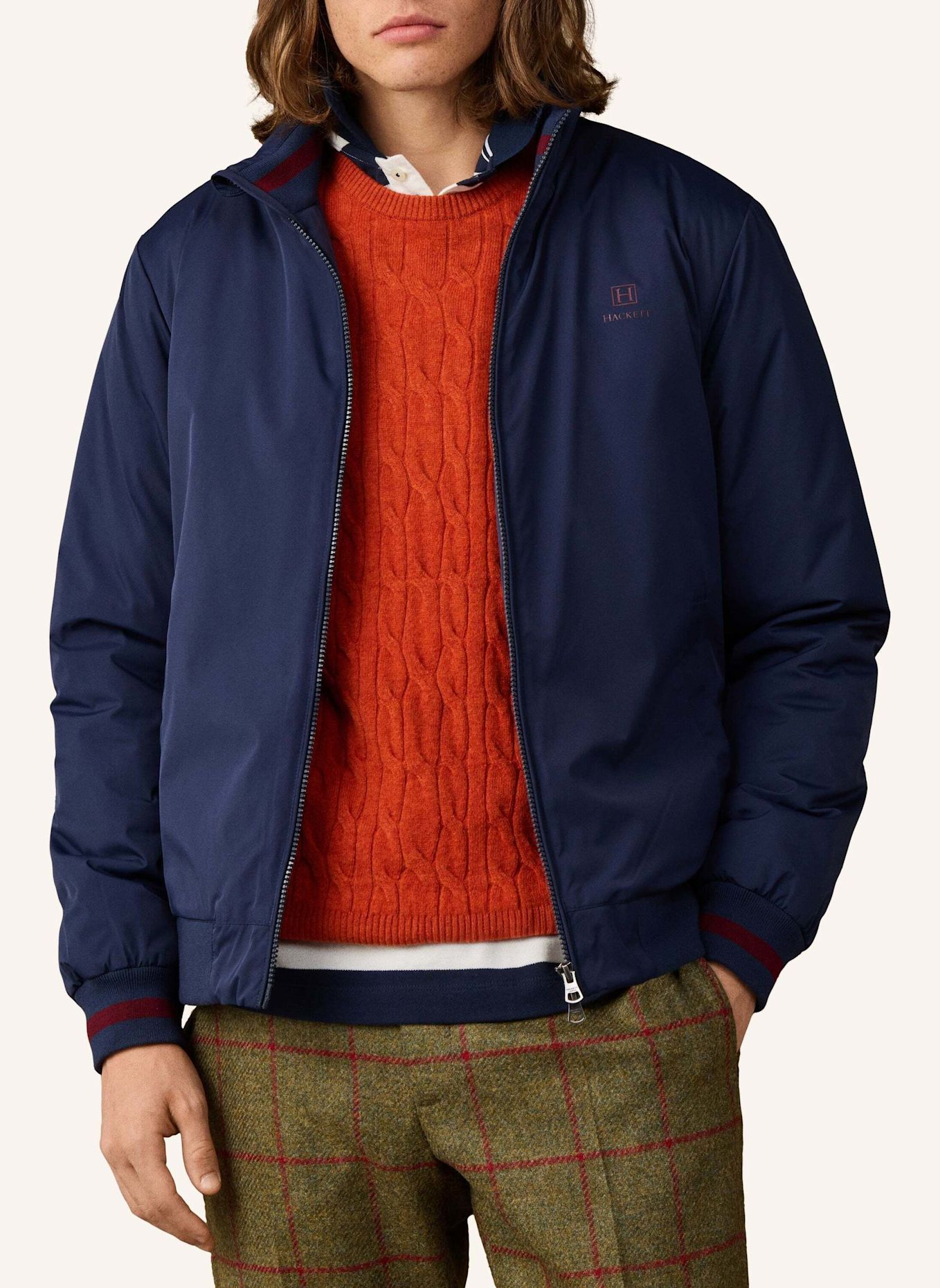HACKETT LONDON Regenjacke H BLOUSON: BLAU