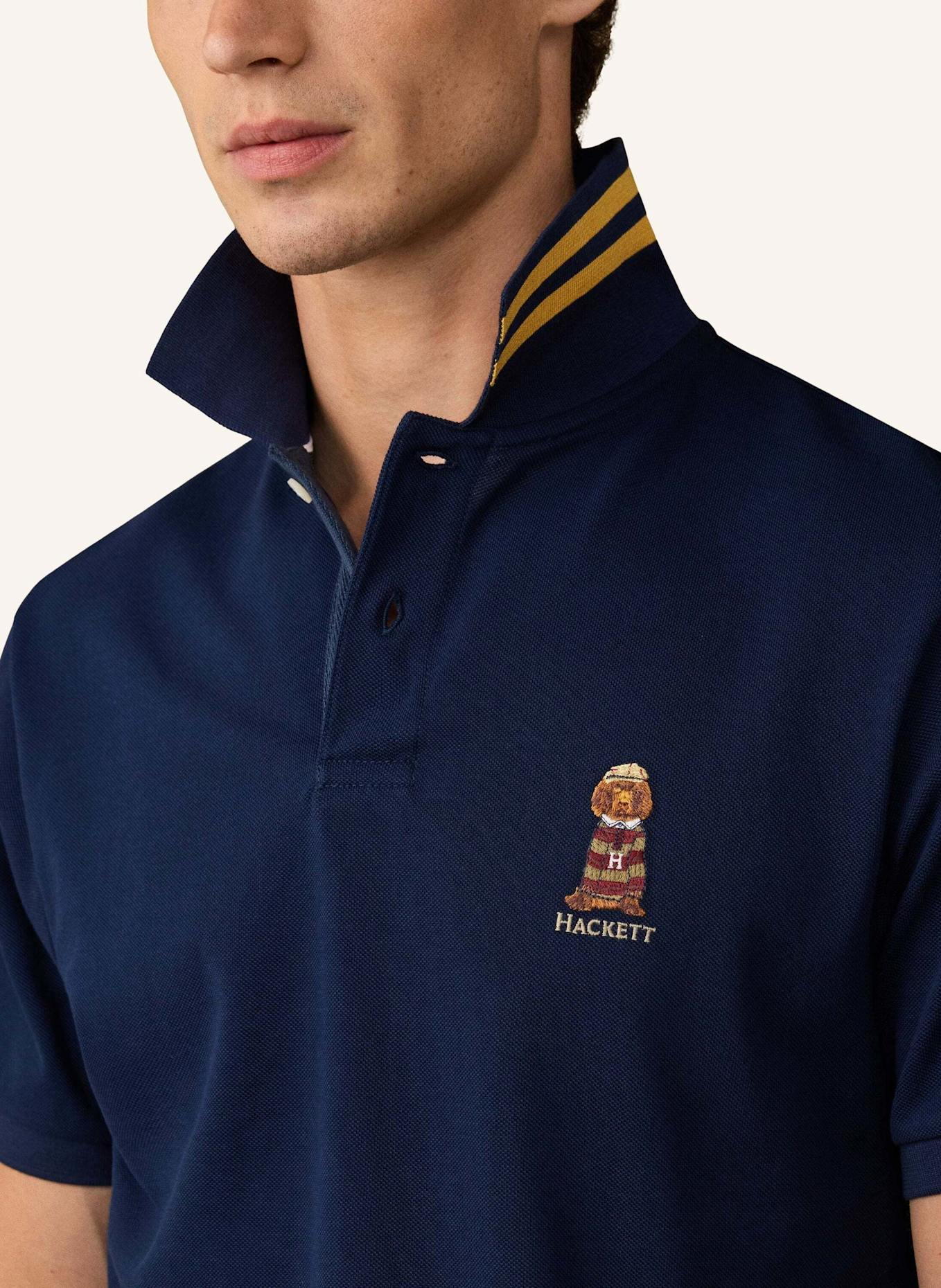HACKETT LONDON Poloshirt HERITAGE HARRY POLO: BLAU