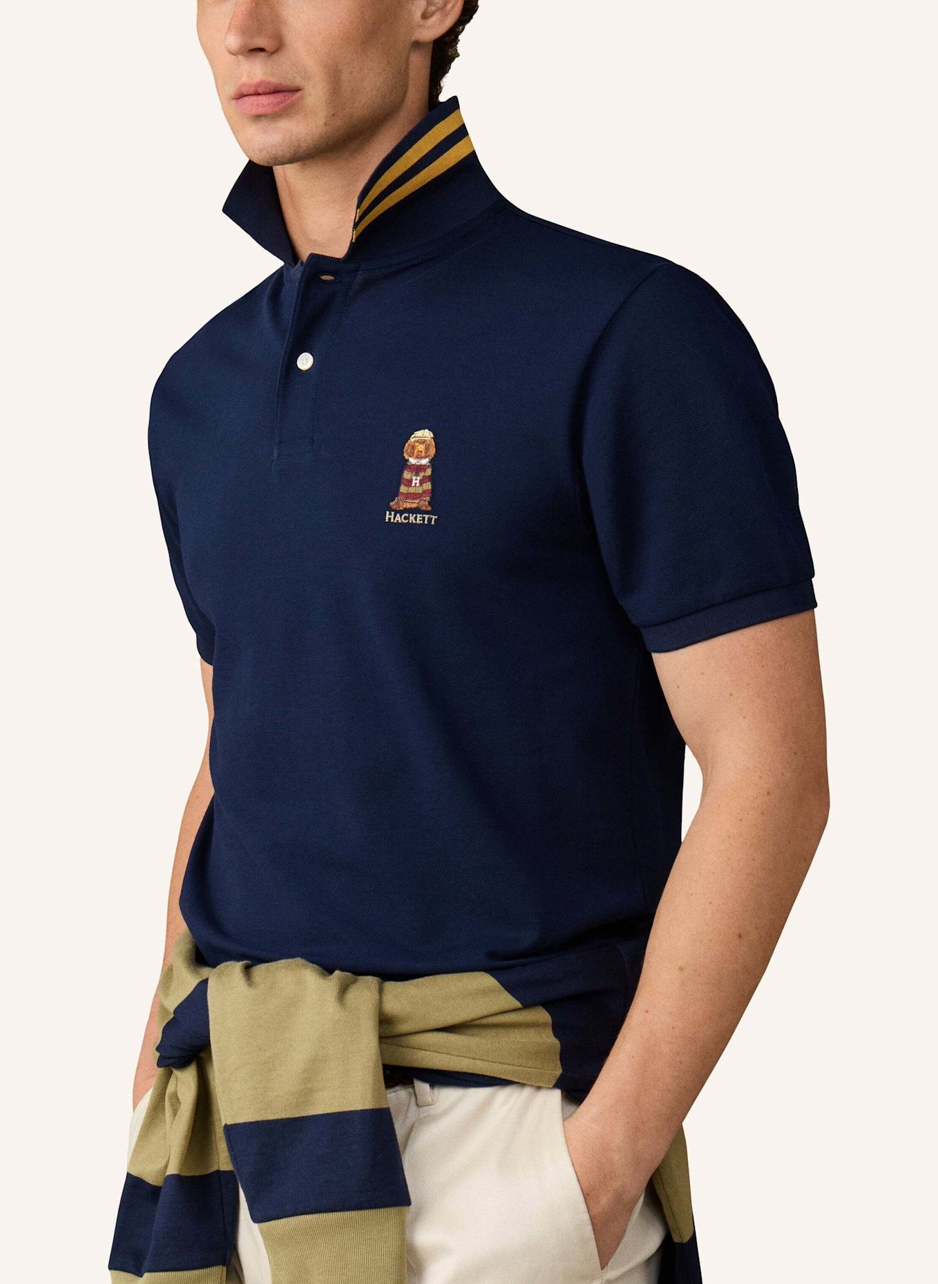 HACKETT LONDON Poloshirt HERITAGE HARRY POLO: BLAU