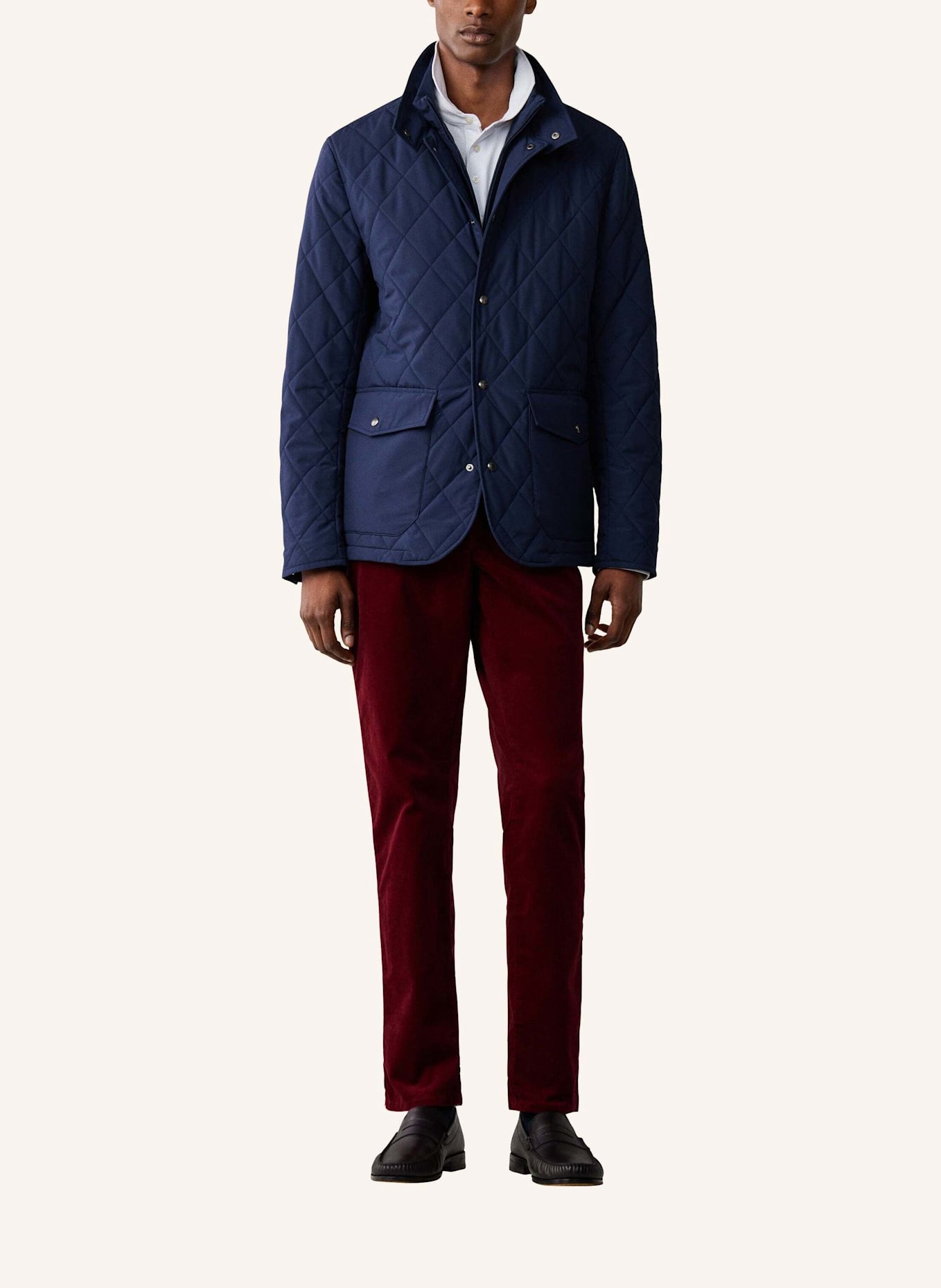 HACKETT LONDON Regenjacke PADDOCK JKT: BLAU