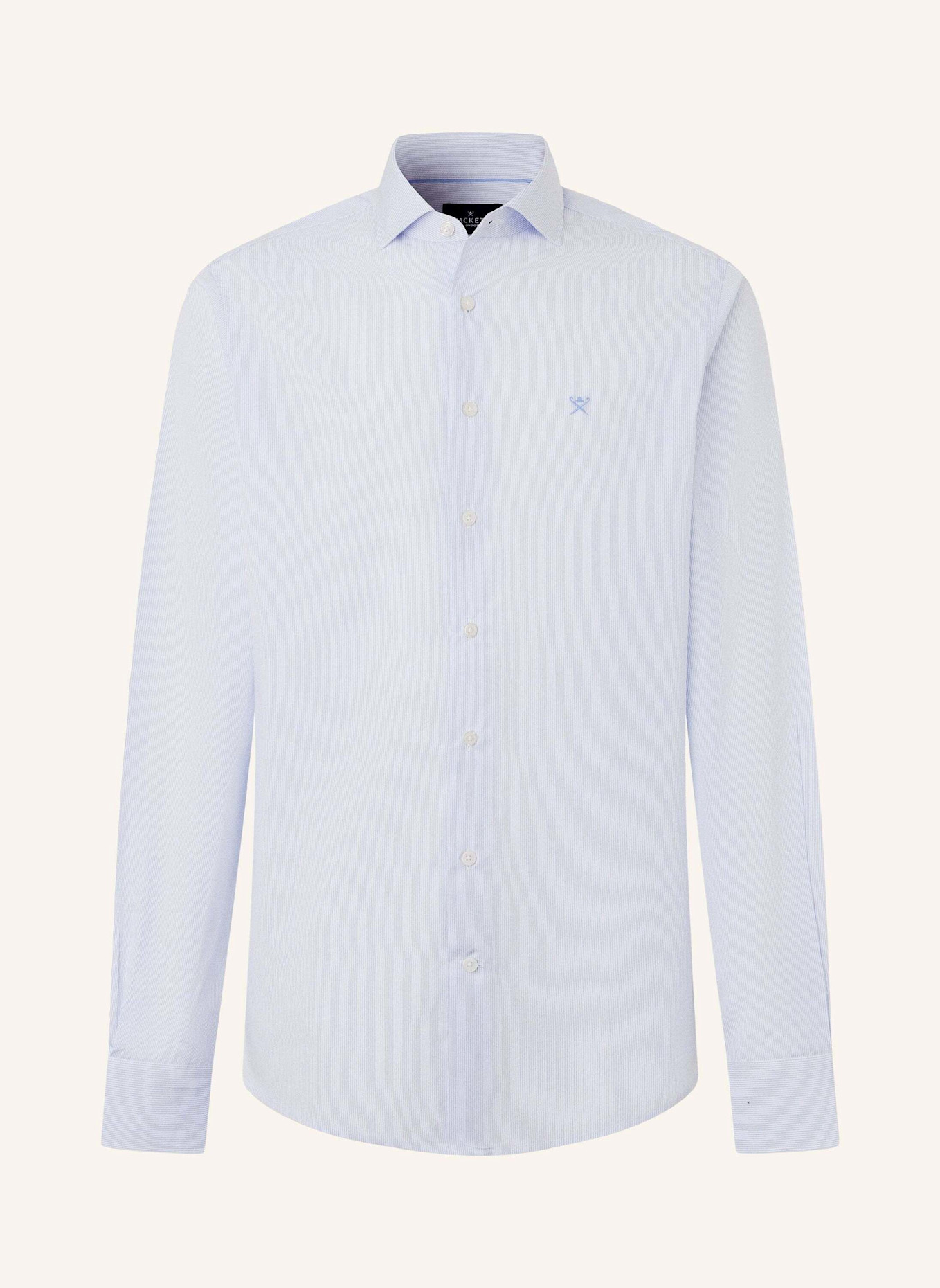 HACKETT LONDON Freizeithemd CITY FINE STRIPE: HELLBLAU