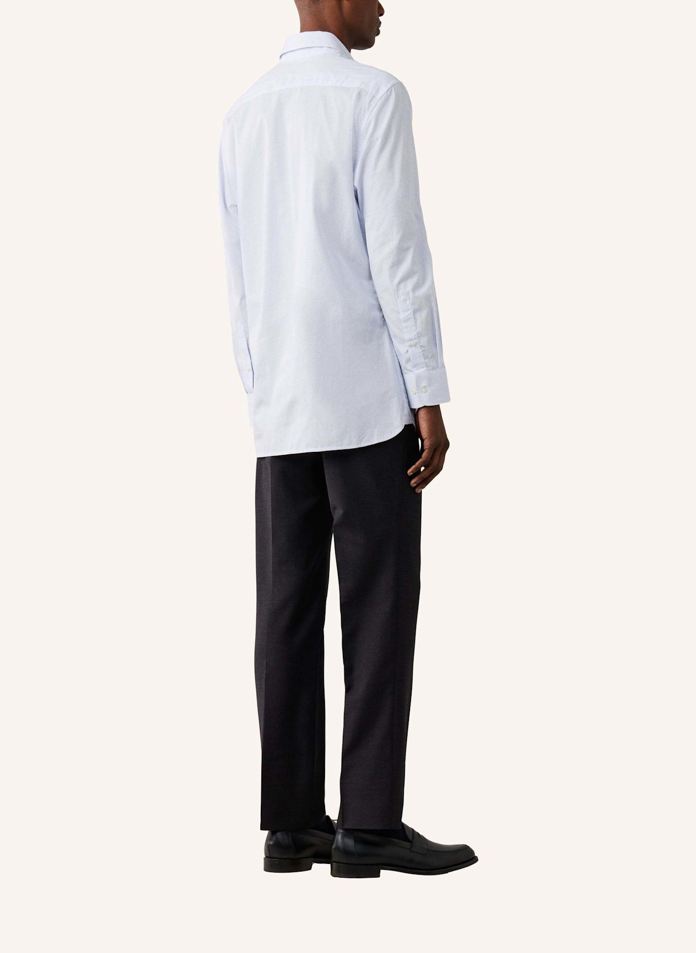HACKETT LONDON Freizeithemd CITY FINE STRIPE: HELLBLAU