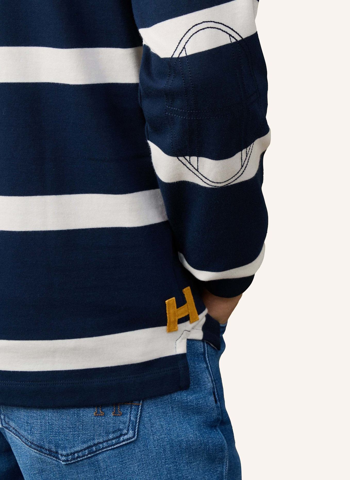 HACKETT LONDON Poloshirt HERITAGE H STR RBY: BLAU
