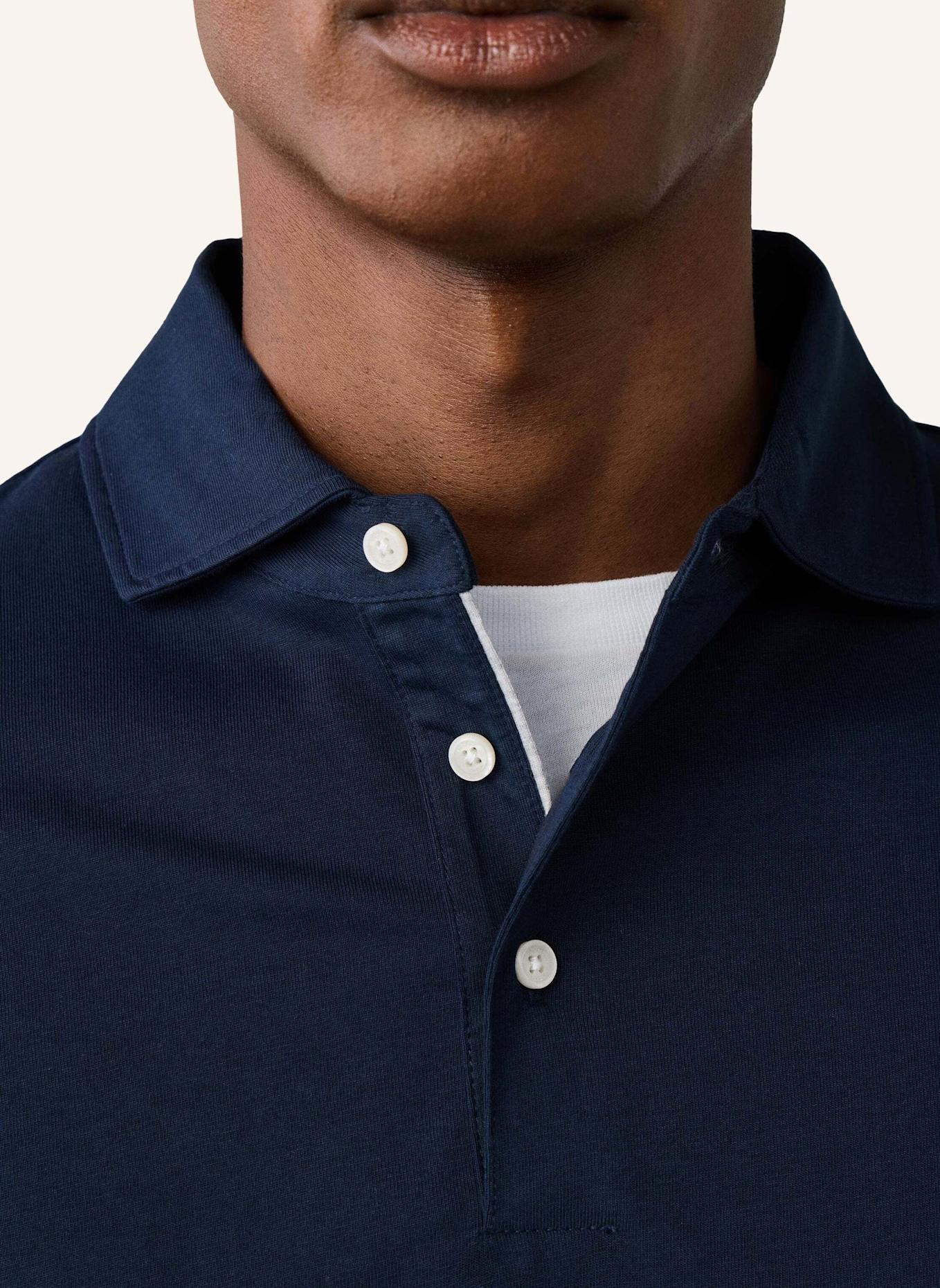 HACKETT LONDON Poloshirt PIMA COTTON POLO LS: DUNKELBLAU