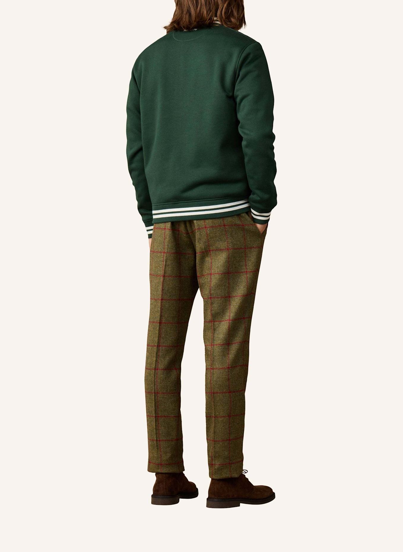 HACKETT LONDON Sweatshirt HERITAGE H VARSITY: GRÜN
