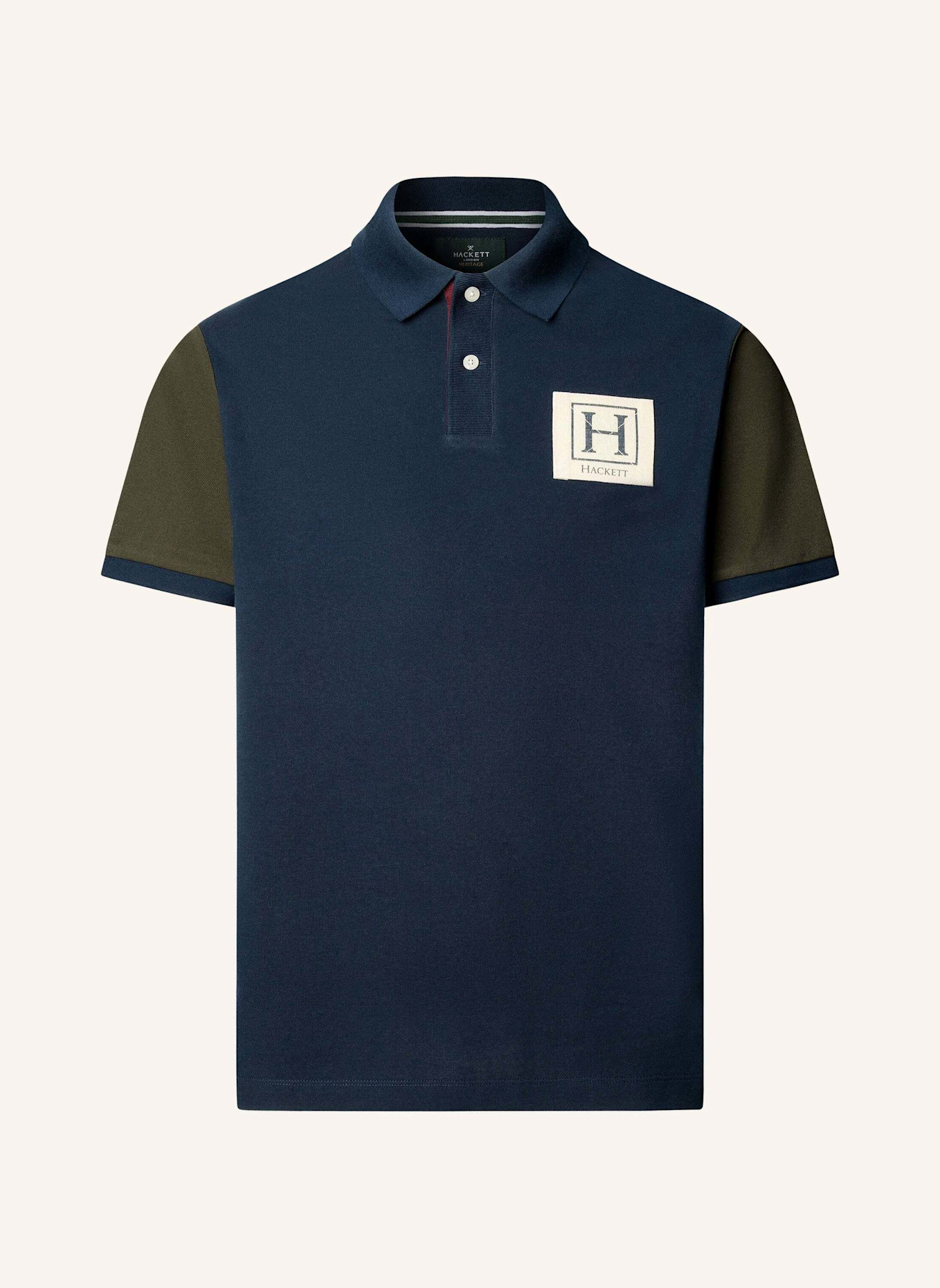 HACKETT LONDON Poloshirt HERITAGE UJK MULTI: BLAU