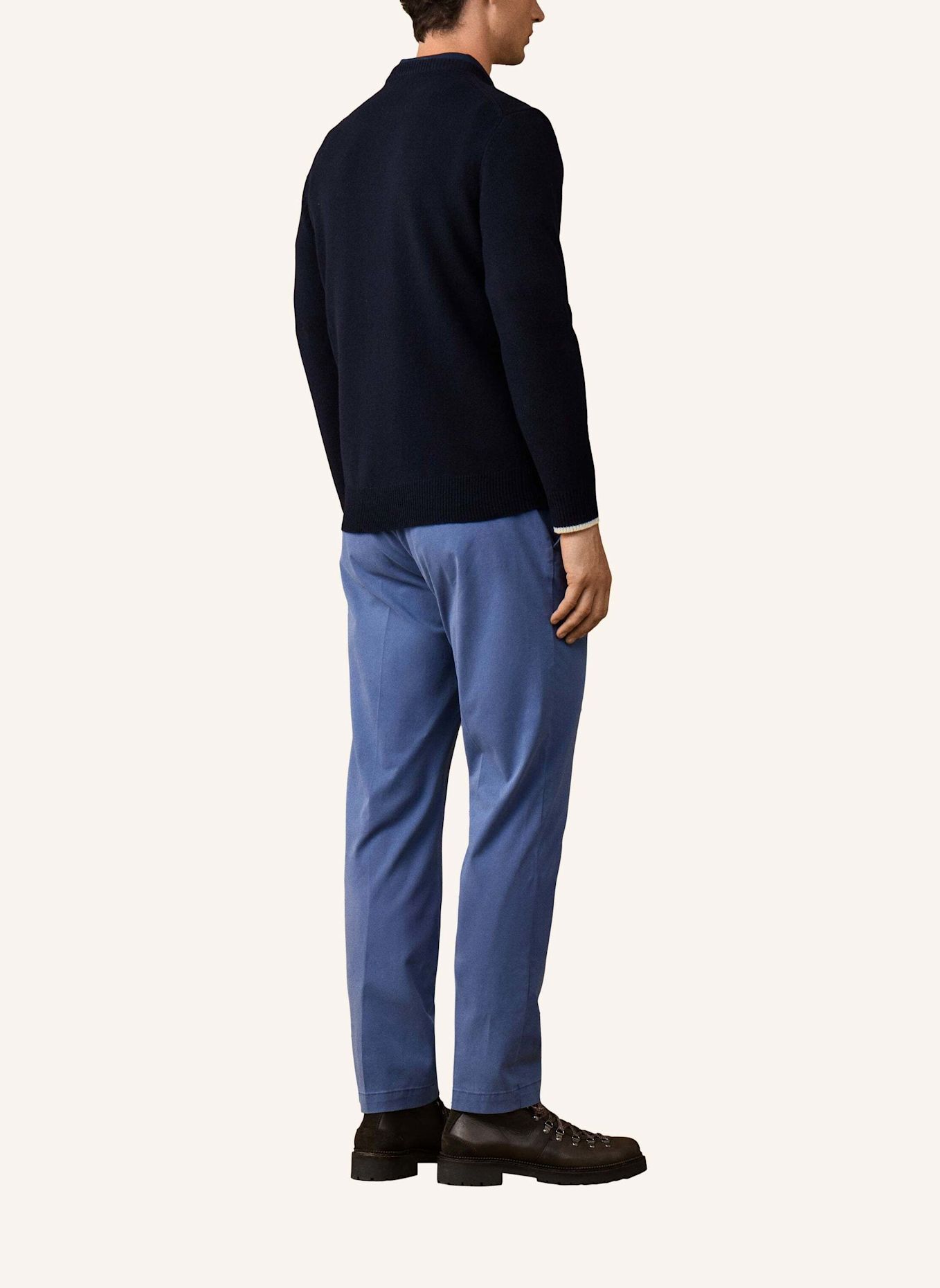 HACKETT LONDON Pullover HERITAGE ICON KT CREW: BLAU