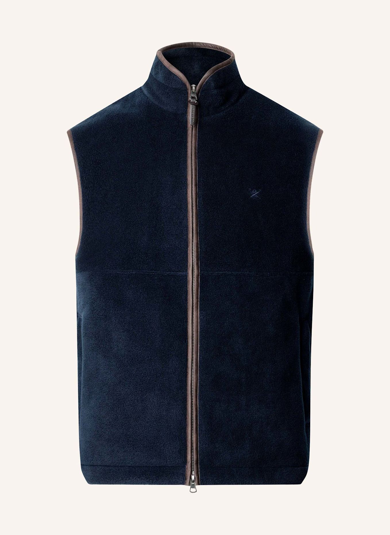 HACKETT LONDON Sweatshirt POLAR FLEECE GILET: BLAU