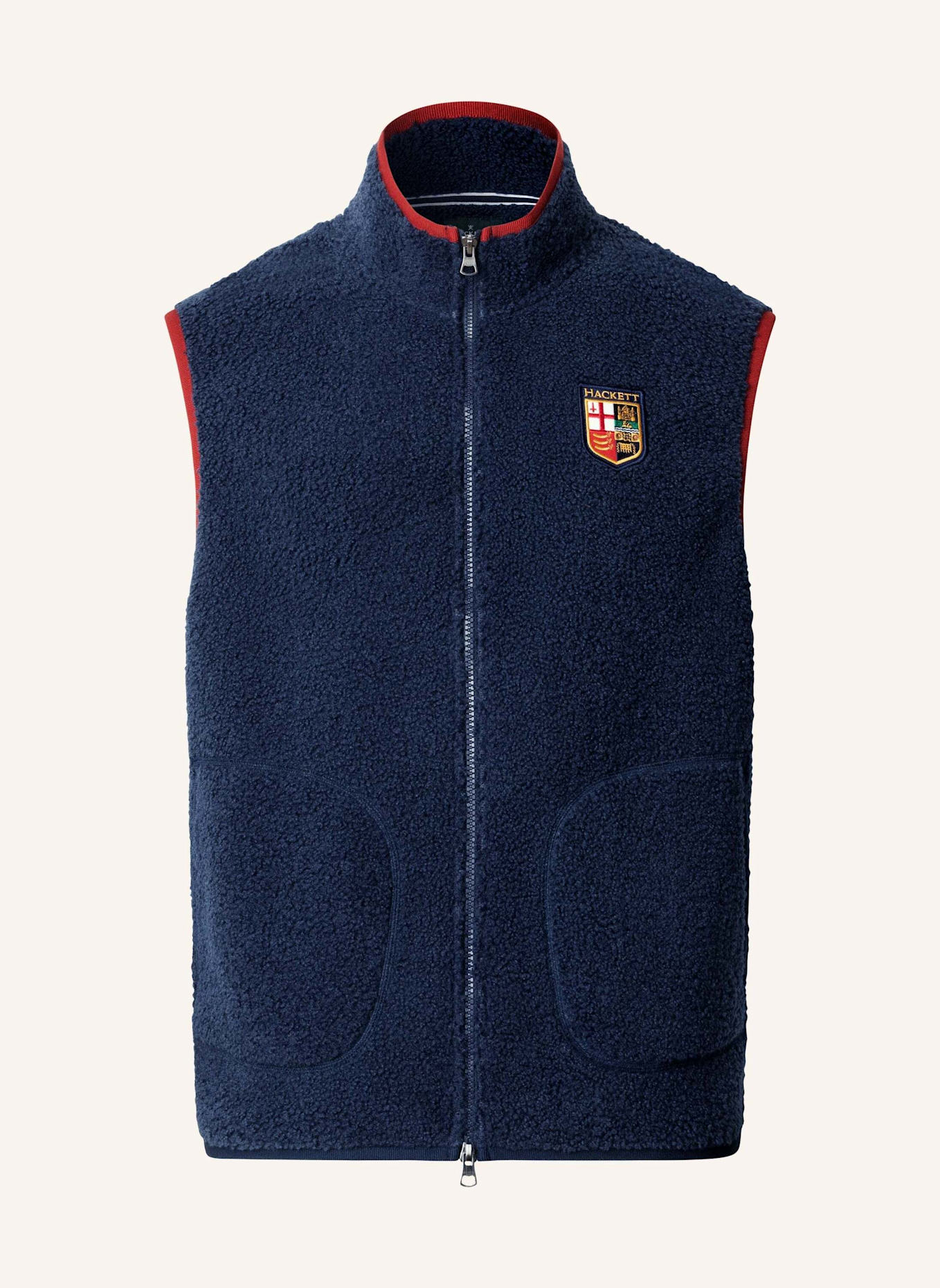 HACKETT LONDON Sweatshirt HERITAGE LRC GILET FZ: BLAU