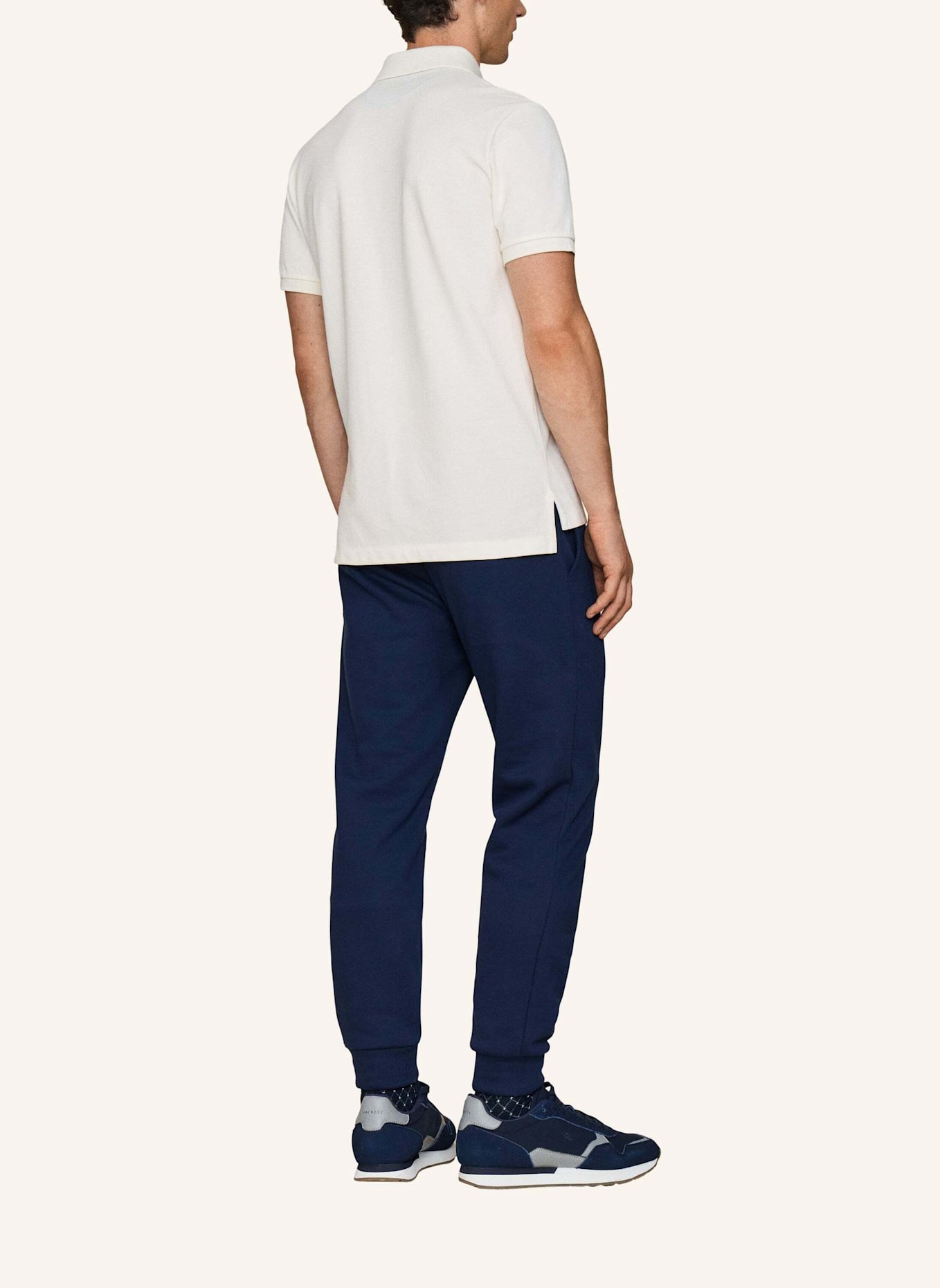 HACKETT LONDON Poloshirt HERITAGE LRC FLAG: CREME