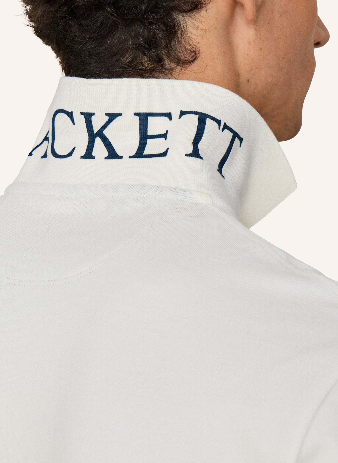 HACKETT LONDON Poloshirt HERITAGE LRC FLAG: CREME