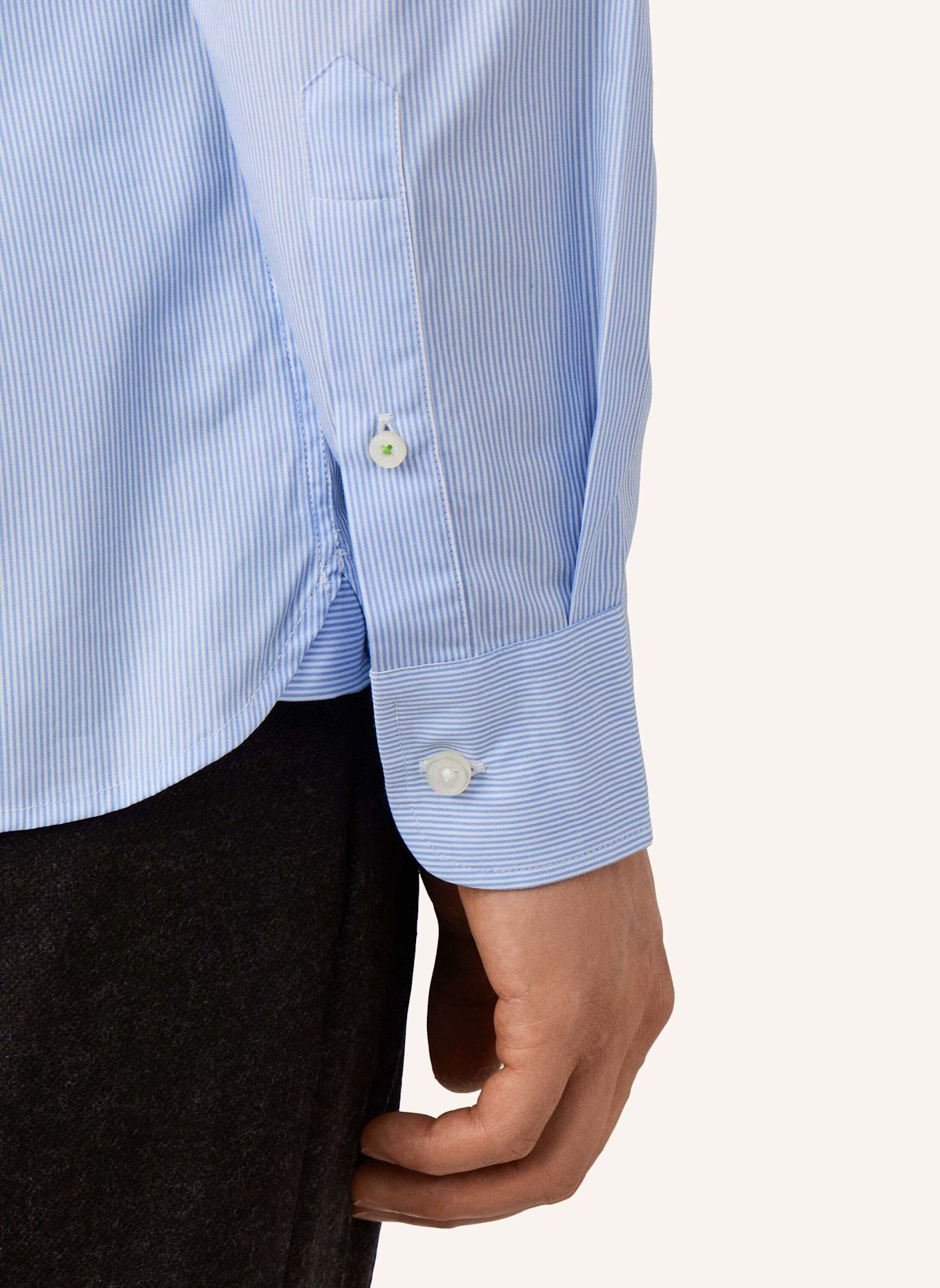 HACKETT LONDON Freizeithemd BENGAL ENG STRIPE: BLAU