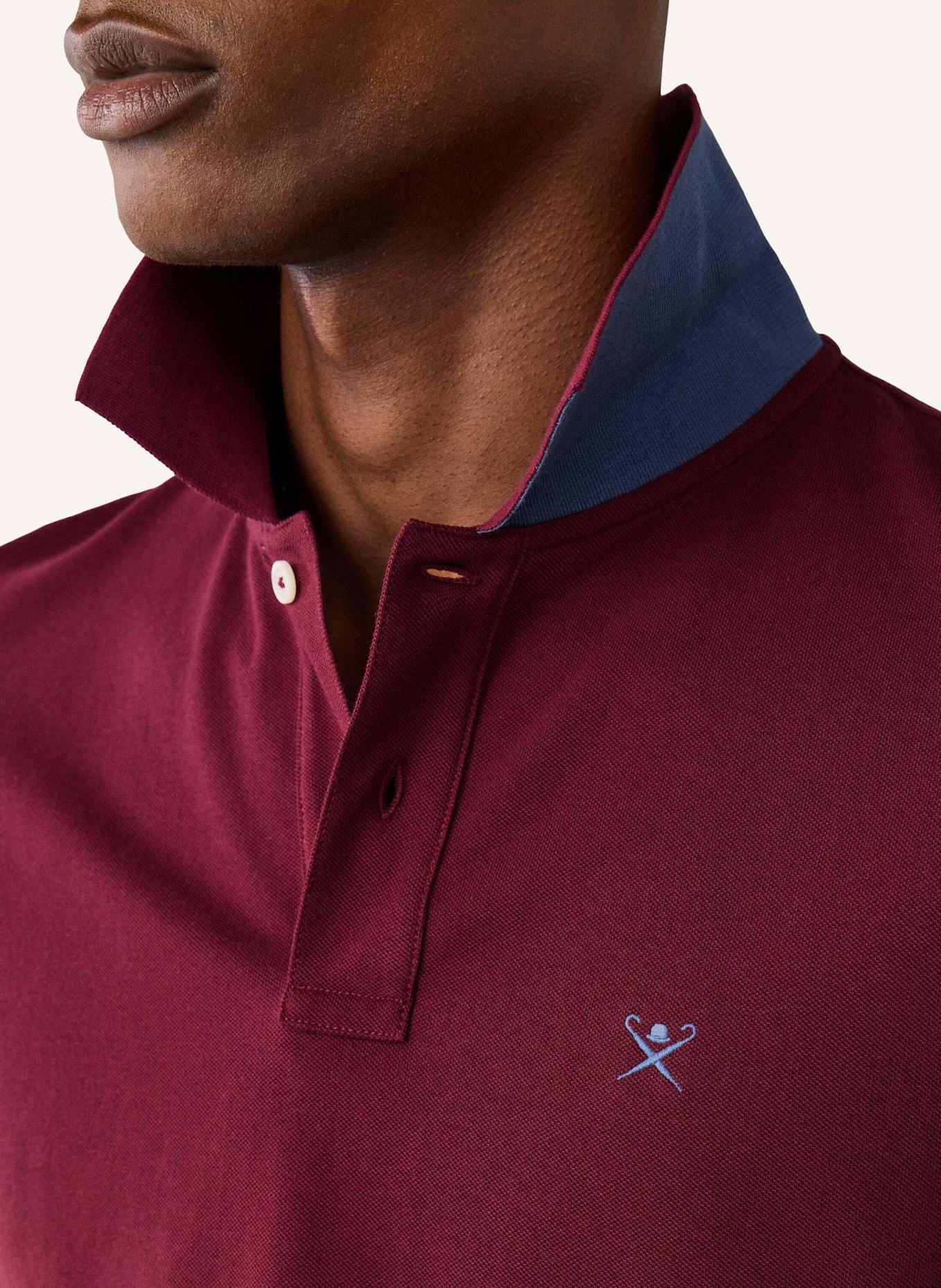 HACKETT LONDON Poloshirt SLIM FIT LOGO: ROT