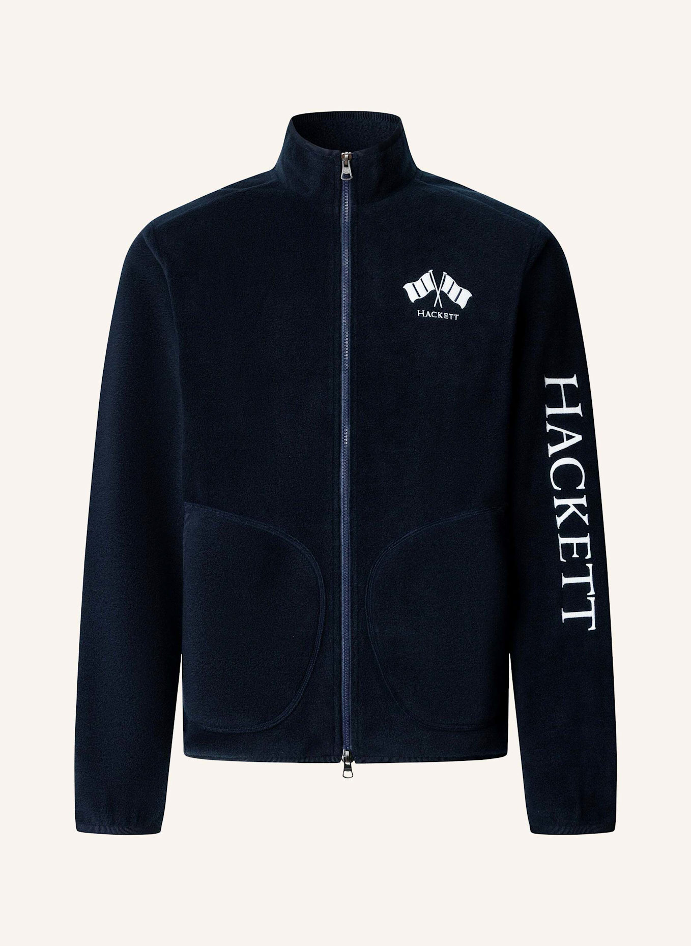HACKETT LONDON Sweatshirt HERITAGE LRC POLAR FLC: BLAU