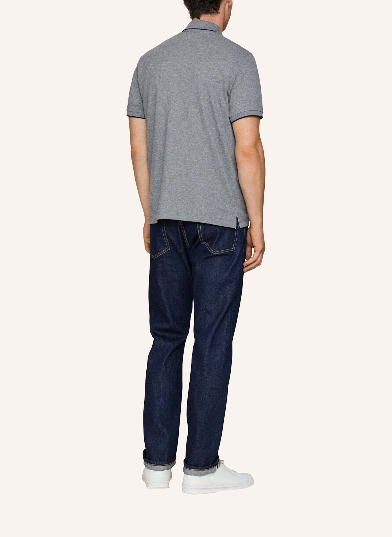 HACKETT LONDON Poloshirt HERITAGE LRC SMALL LGO: HELLGRAU