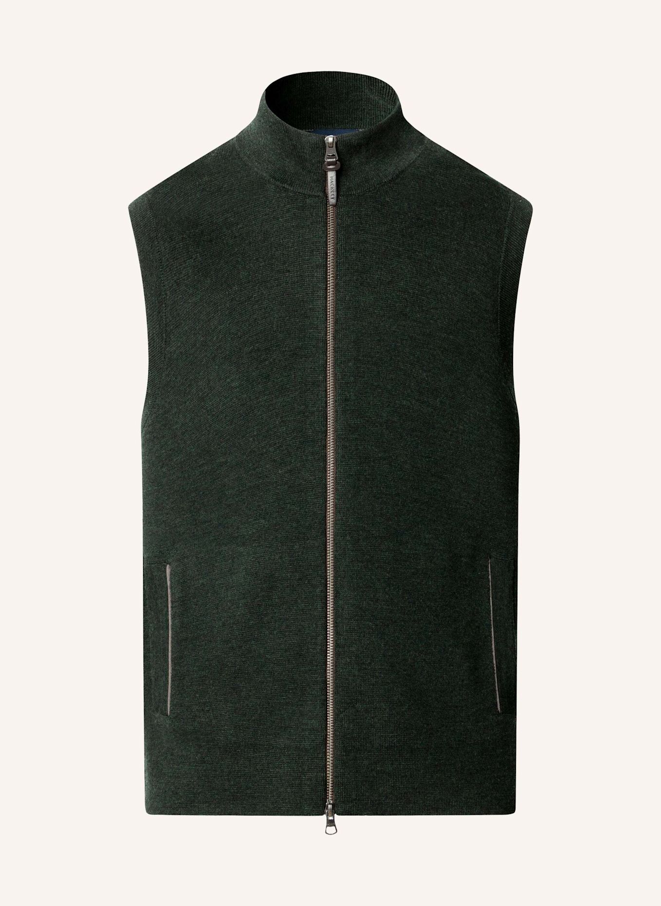 HACKETT LONDON Pullover MILANO KNIT GILET: GRÜN