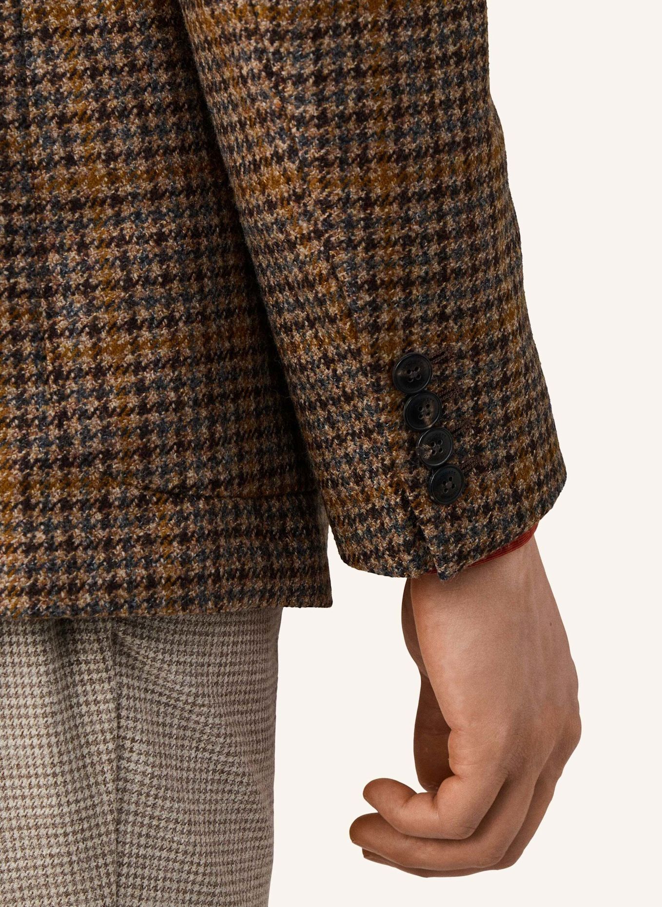 HACKETT LONDON Sakko WL CASH GUNCLUB: BEIGE