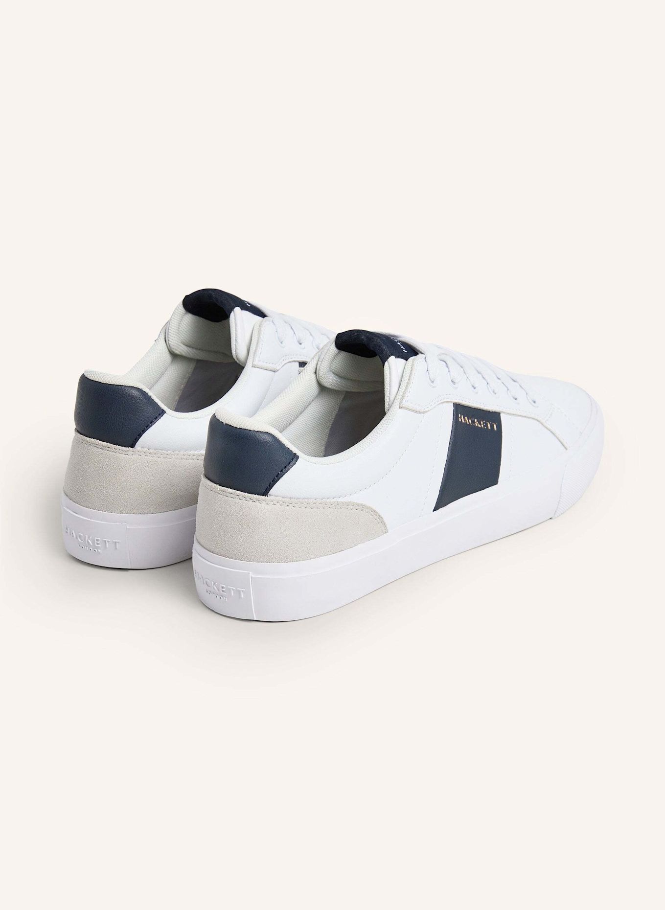 HACKETT LONDON Sportschuhe BLAKE HANDLES: WEISS