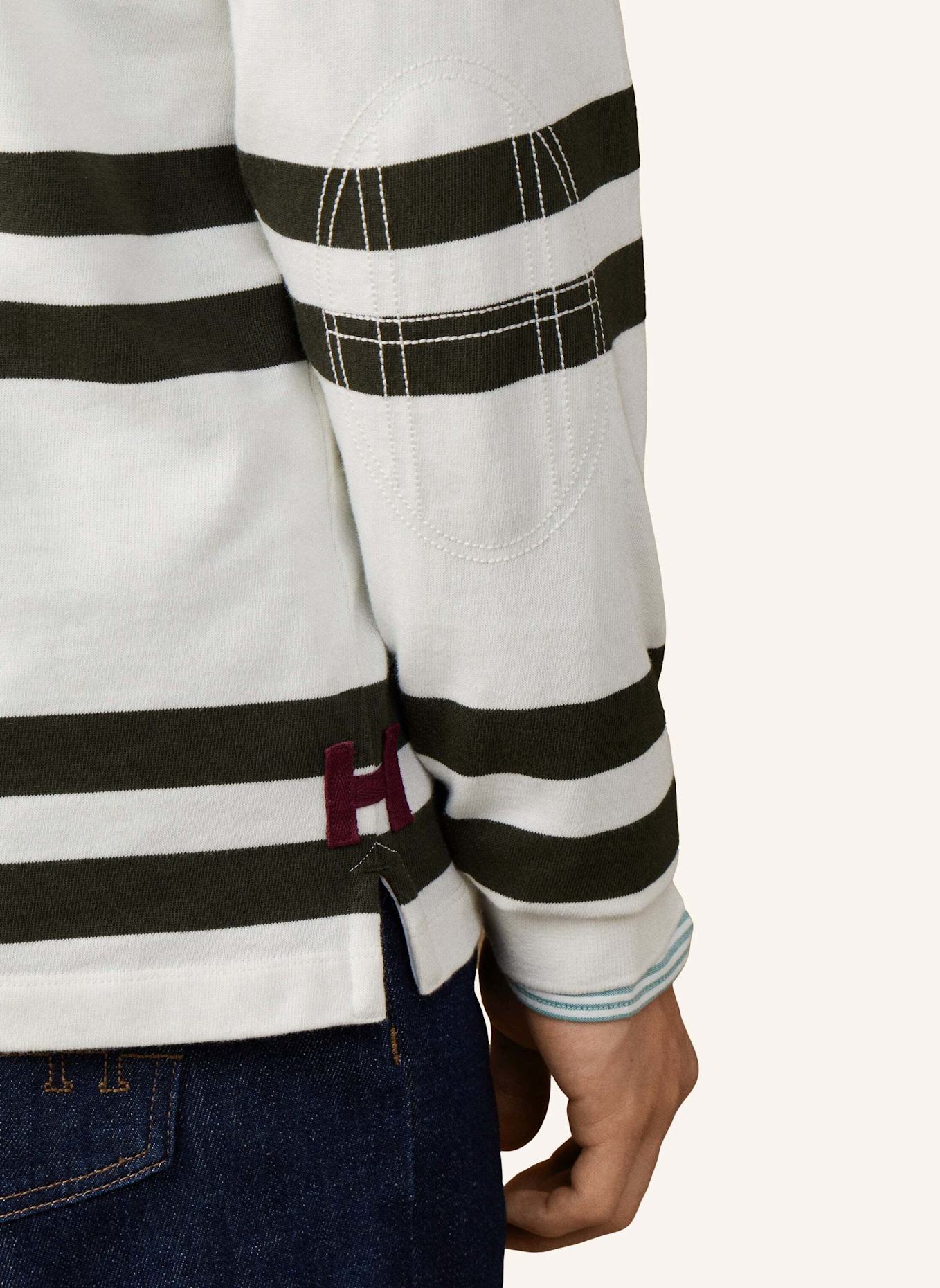 HACKETT LONDON Poloshirt HERITAGE H DBL STR RBY: CREME